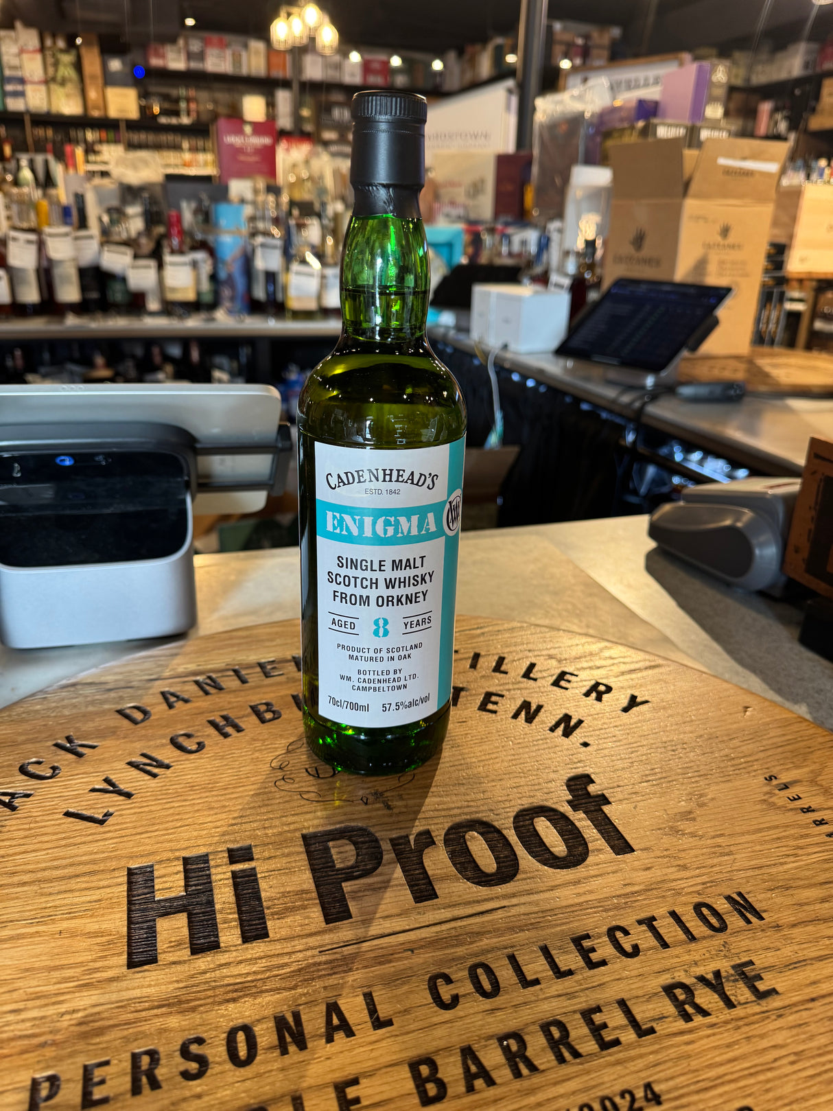 Cadenhead's 2016 Enigma 8 Year 115 Proof 750mL