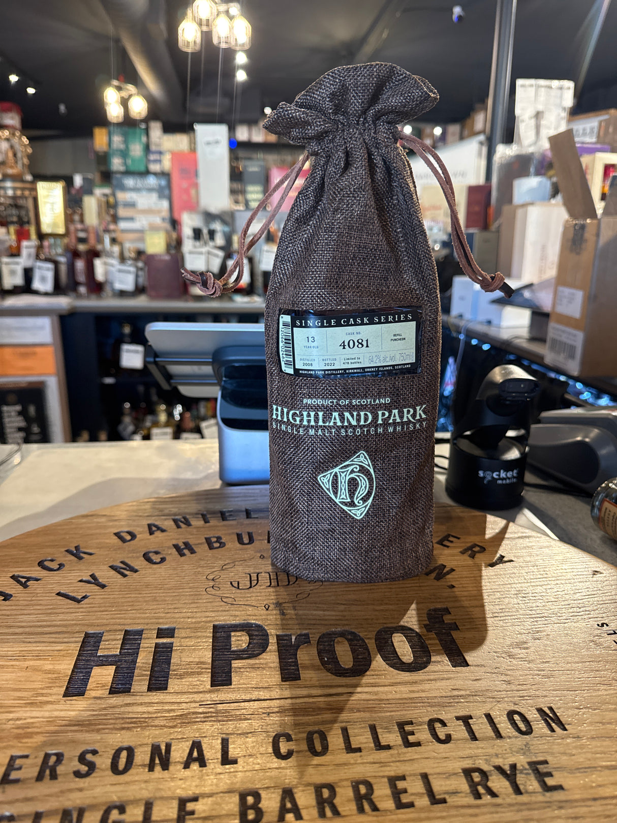 Highland Park 13Year  Single Malt Scotch 128.4 Proof 750mL