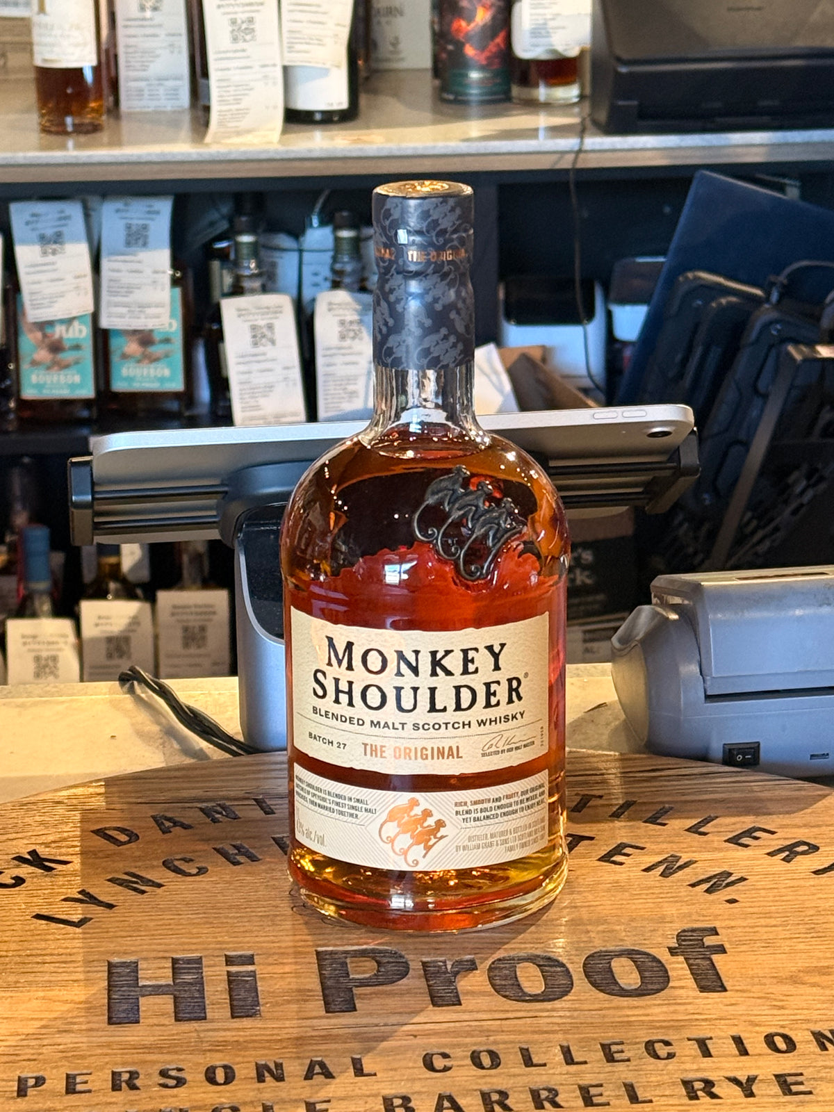 Monkey Shoulder Blended Malt Scotch 1L