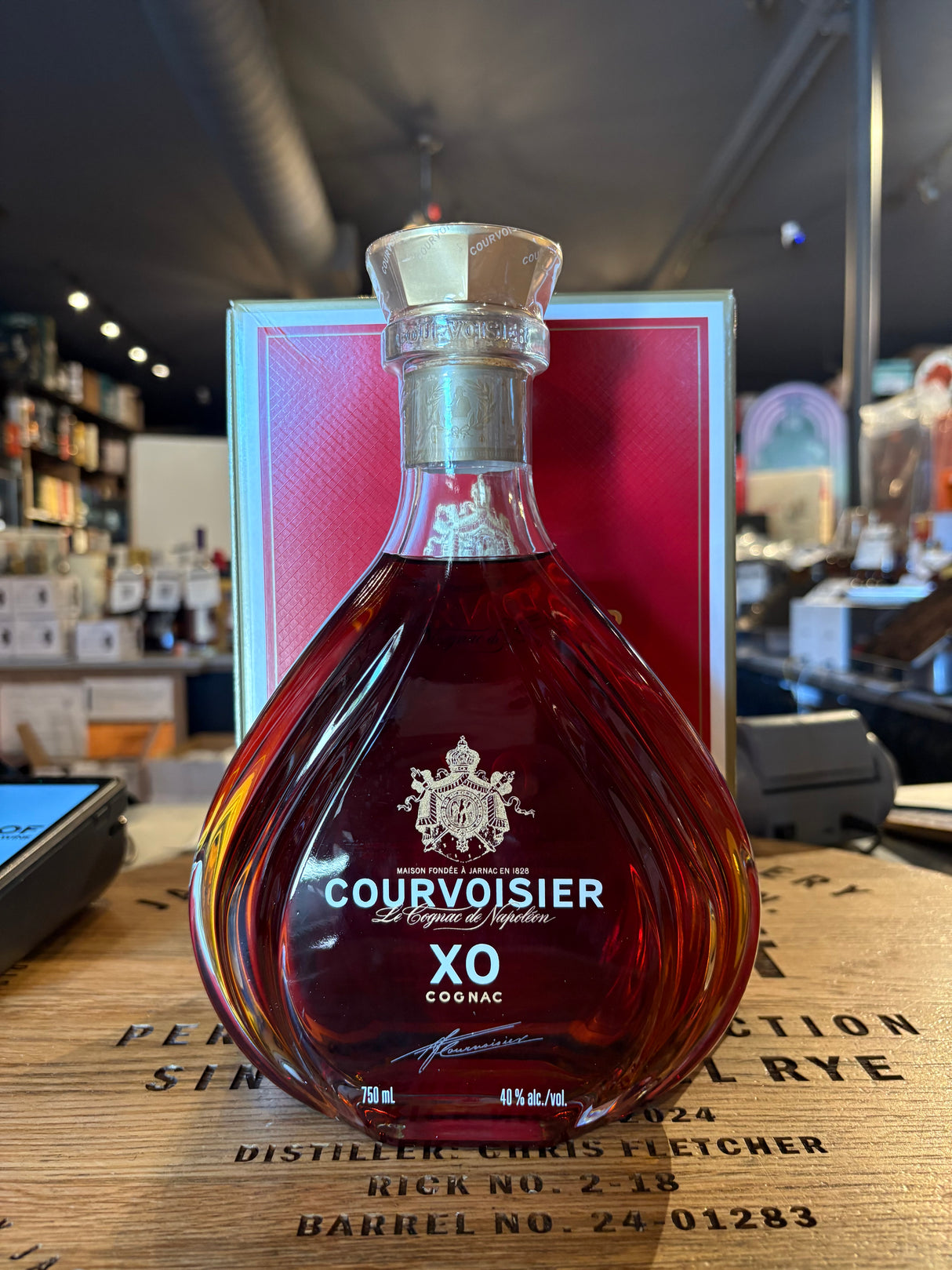 Courvoisier X.O Cognac 750 mL
