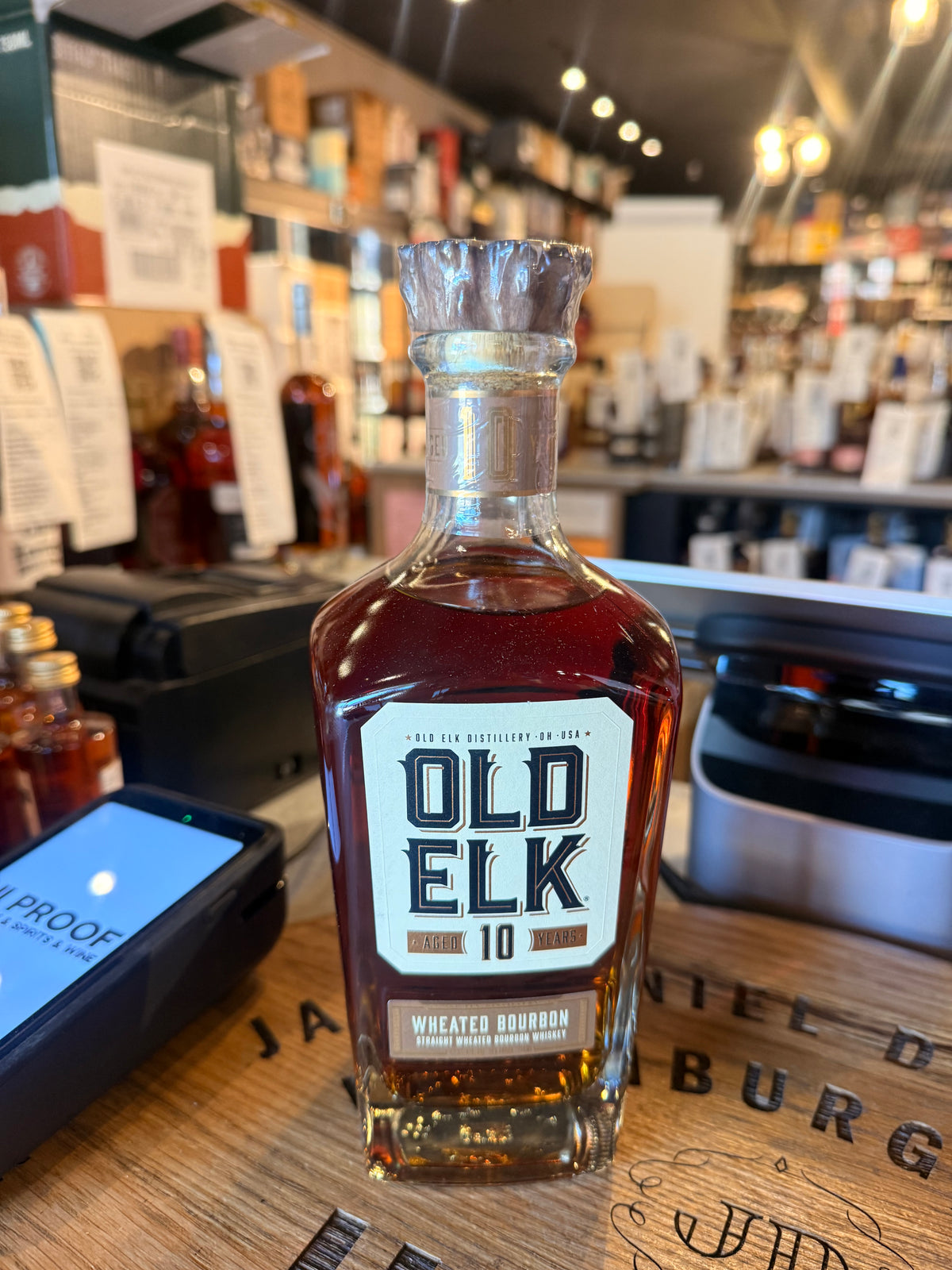 Old Elk 10 Year Straight Wheat Whiskey 103 Proof 750ml