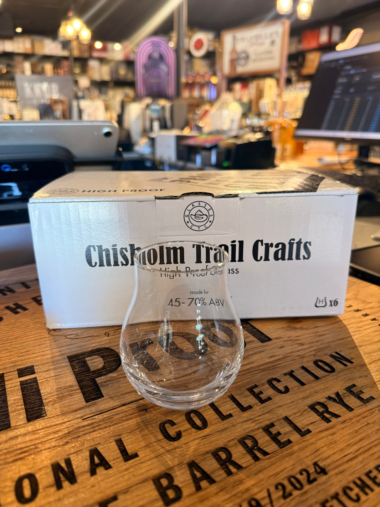 Ctc Chisholm Trail Crafts - High Proof Glass