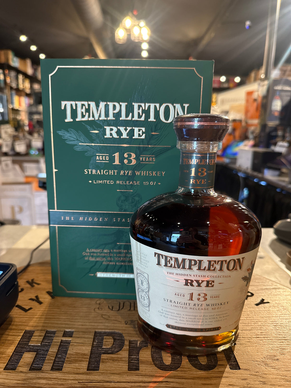 Templeton Rye Aged 13 Years old - 750ML