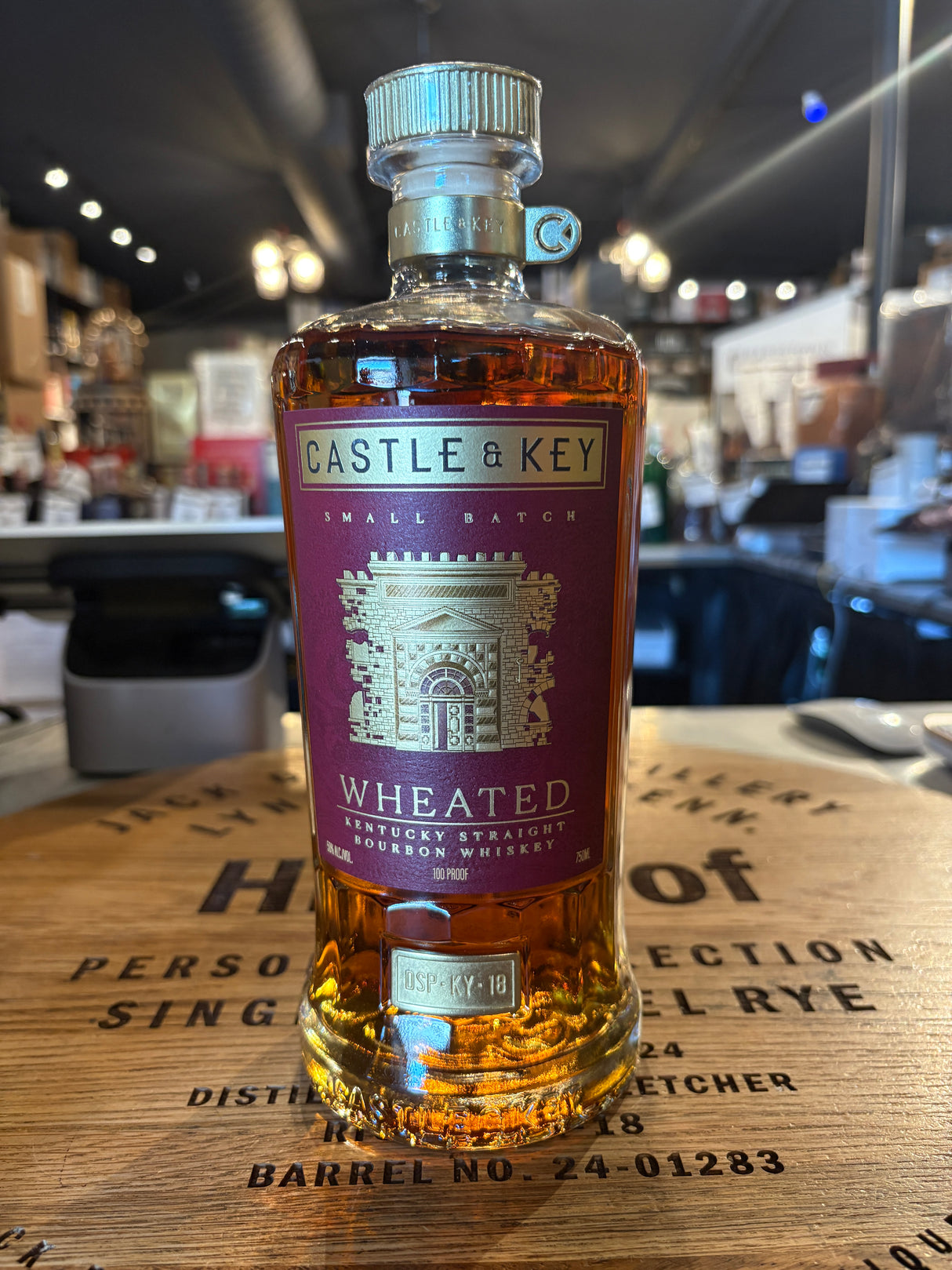 Castle & Key Wheated Bourbon Small Batch 750mL