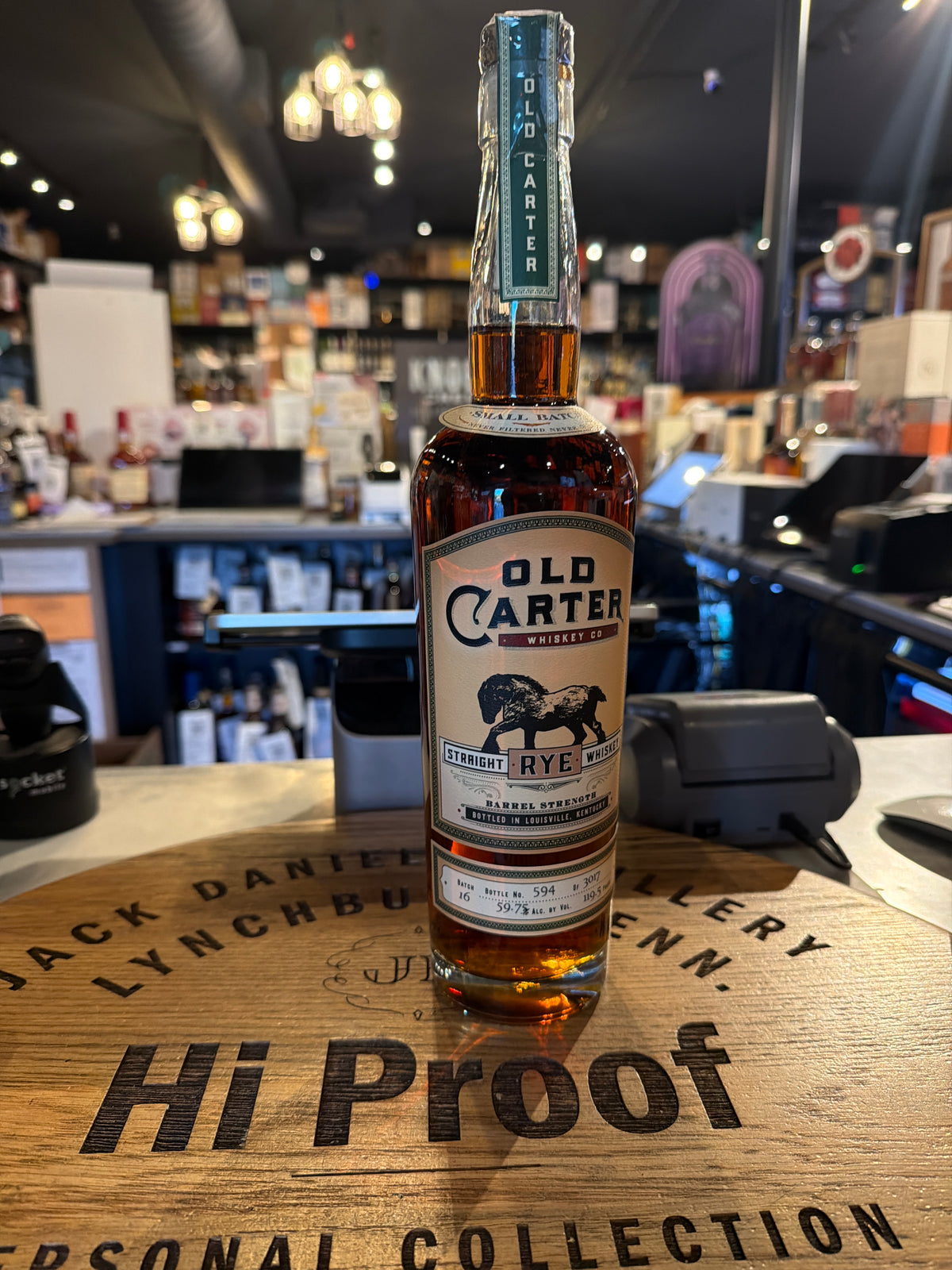 Old Carter Straight Rye Batch 16