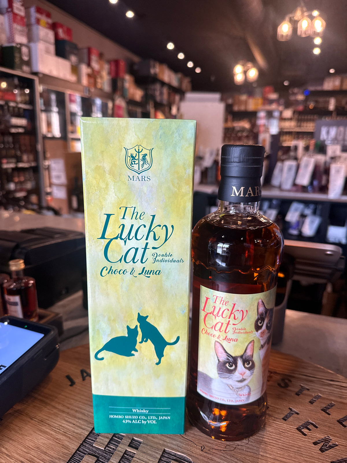 Mars The Lucky Cat "Choco & Luna" Japanese Whisky 700ml