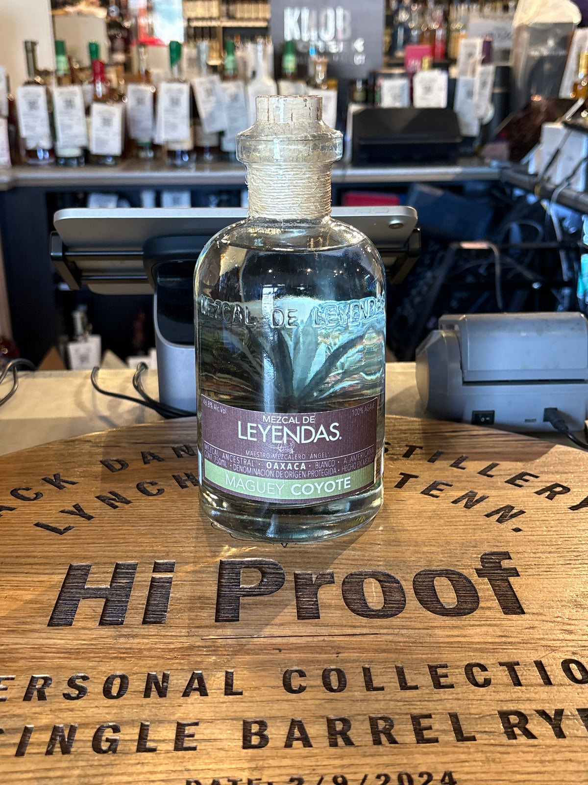 Mezcal de Leyendas Coyote 750ml | Oaxaca Mezcal