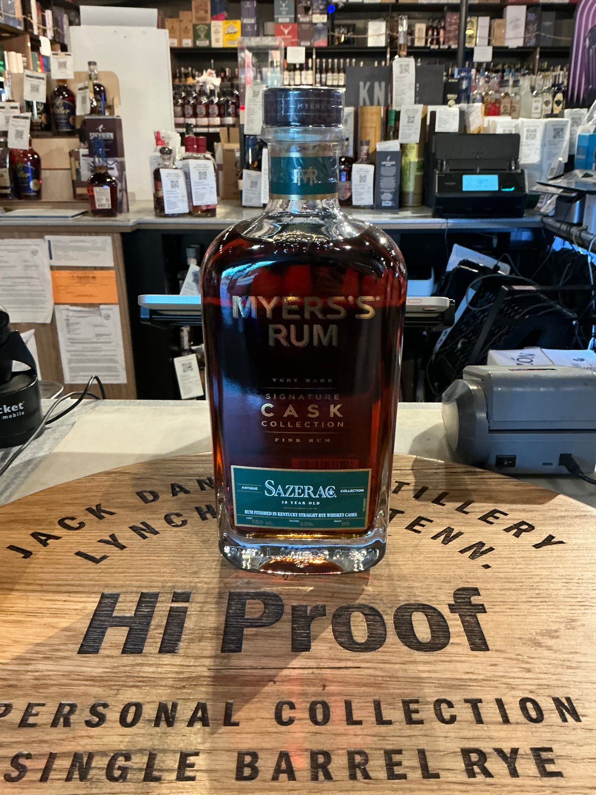Myers's Signature Cask Collection Sazerac 18 Year Rum 750ml