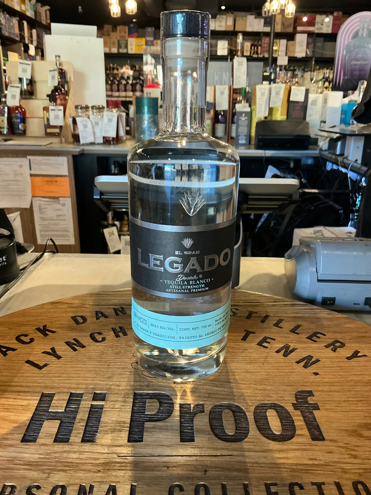 El Gran Legado De Vida Still Strength Blanco Tequila 54.5% Ala 750ml