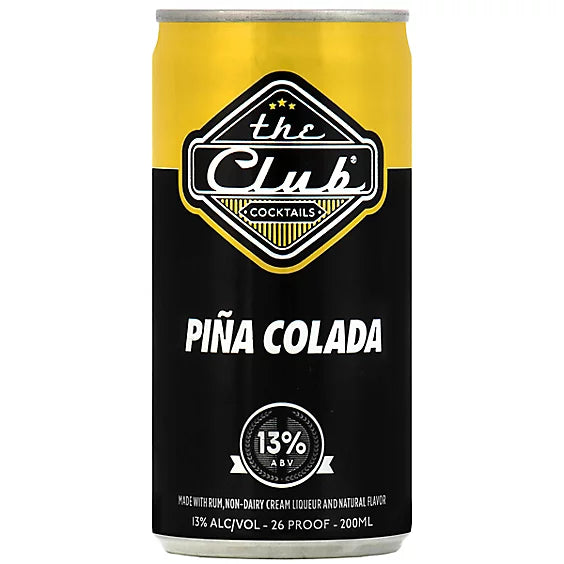 The Club Cocktail Pina Colada 200ml