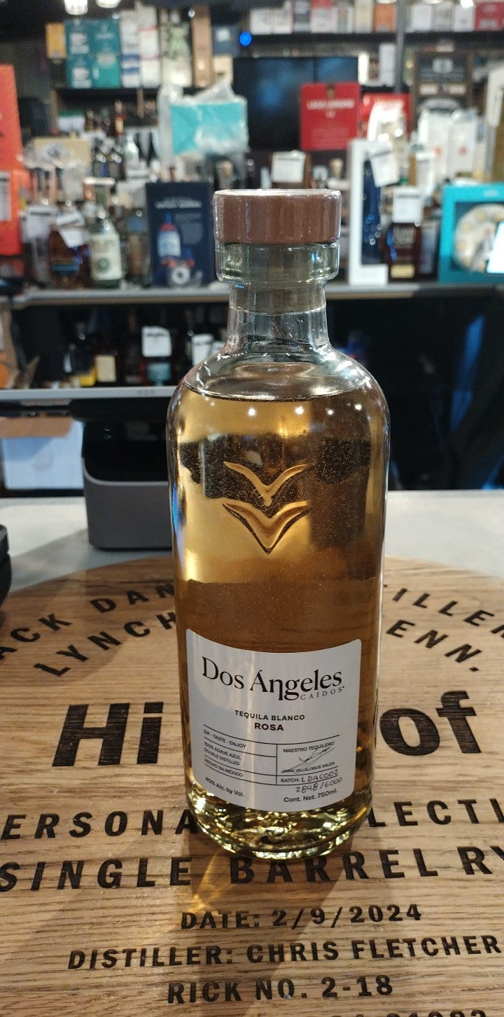 Dos Angeles Caidos Tequila Blanco Rosa 750ml