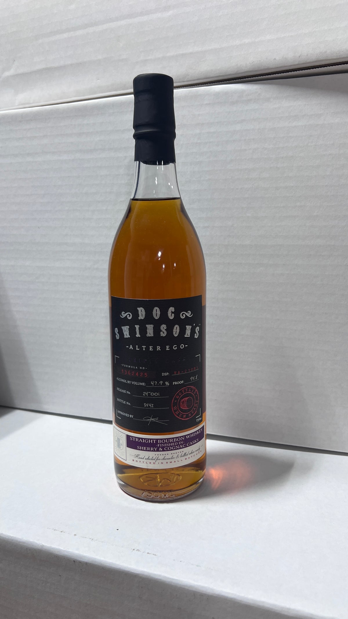 Doc Swinson’s Alter Ego Triple Cask Bourbon 750ml