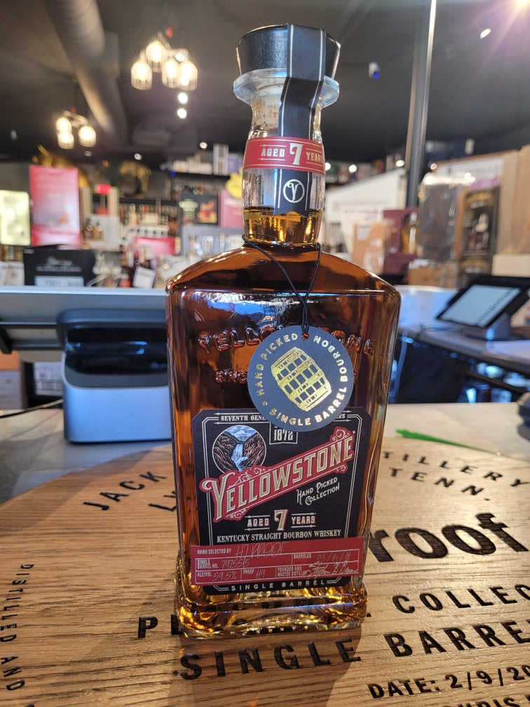 YellowStone Aged 7 Years Hi Proof Store Pick Straight Bourbon 119 Proof 750mL