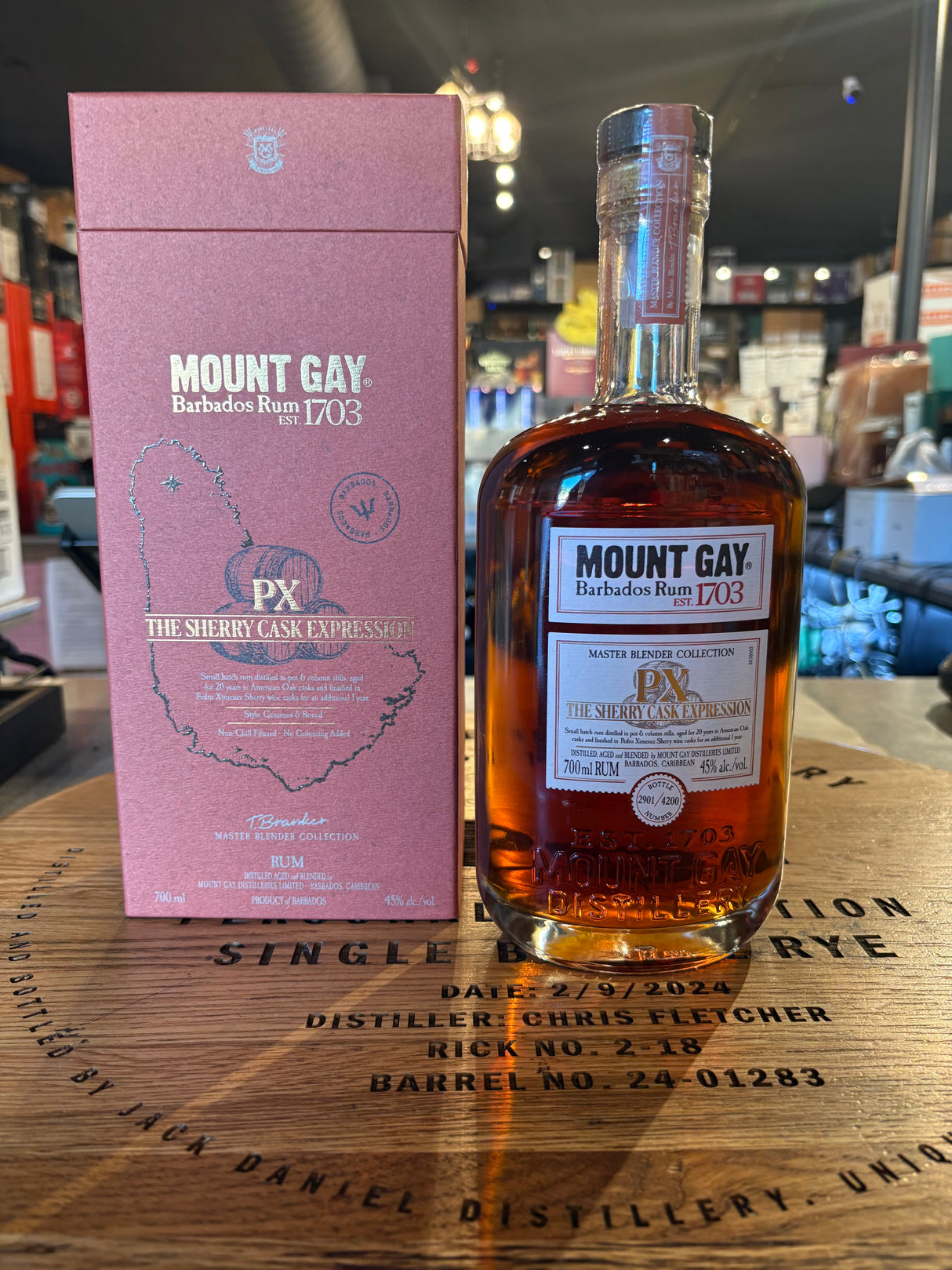 Mount Gay Master Blender Collection #5 PX Sherry Cask Rum 700mL