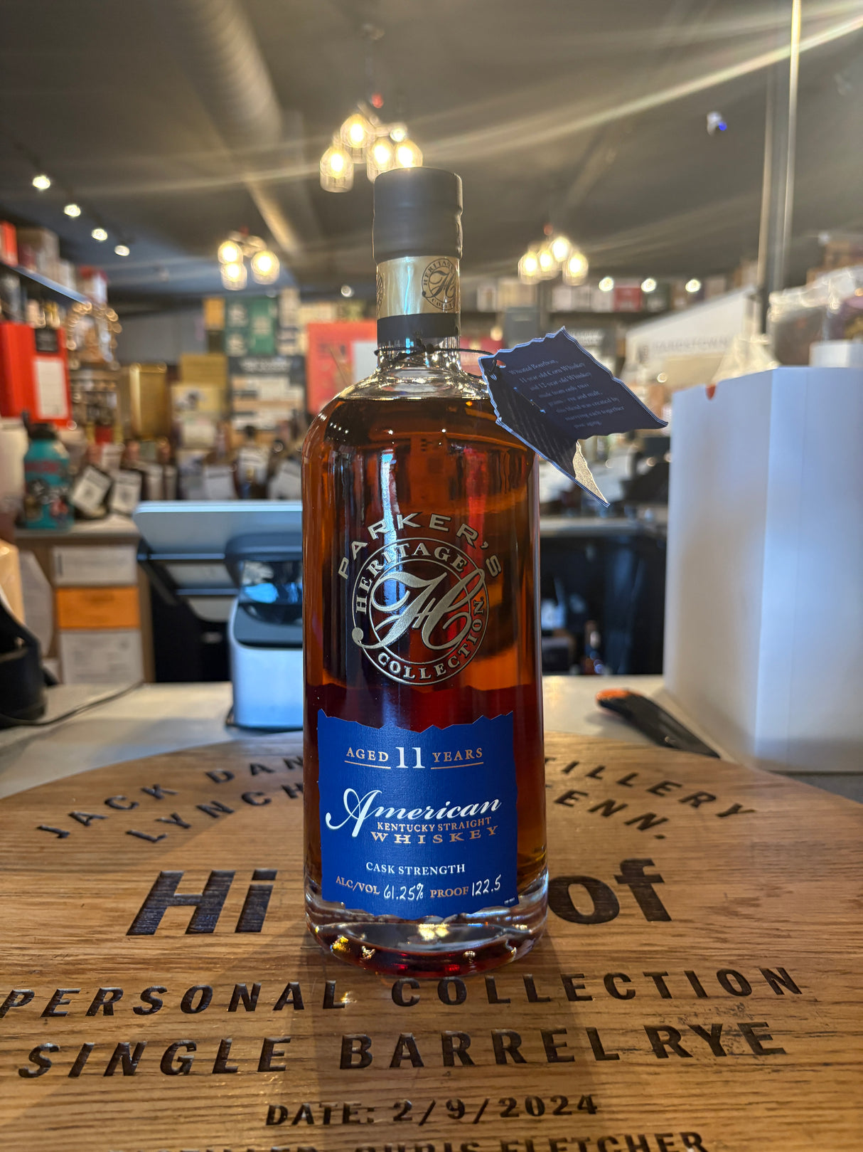 Parkers Heritage 11 Year 2025 Straight American Whiskey 122.5 Proof 750mL