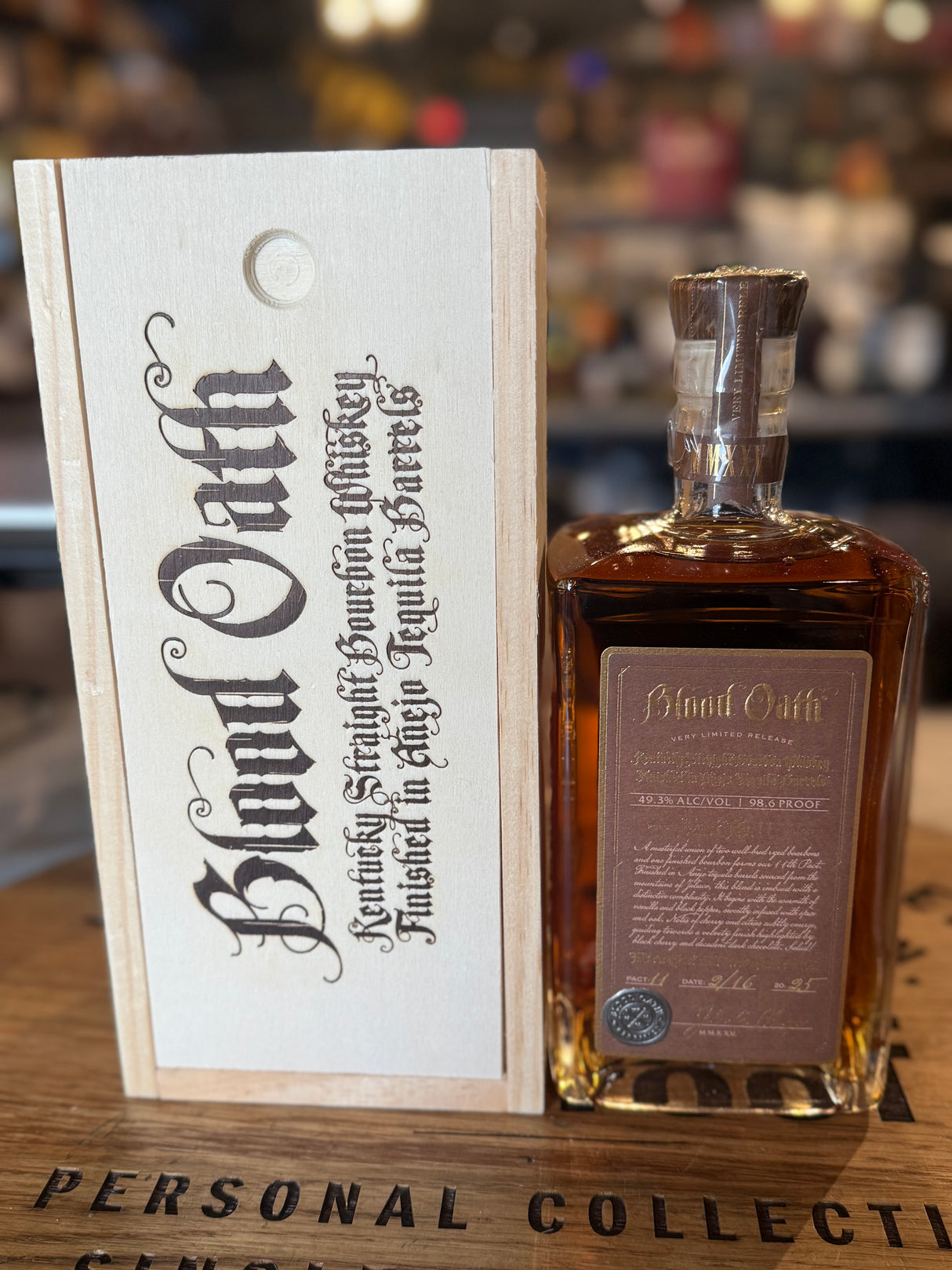 Blood Oath Pact No.11 Straight Bourbon Whisky 2025 750ml