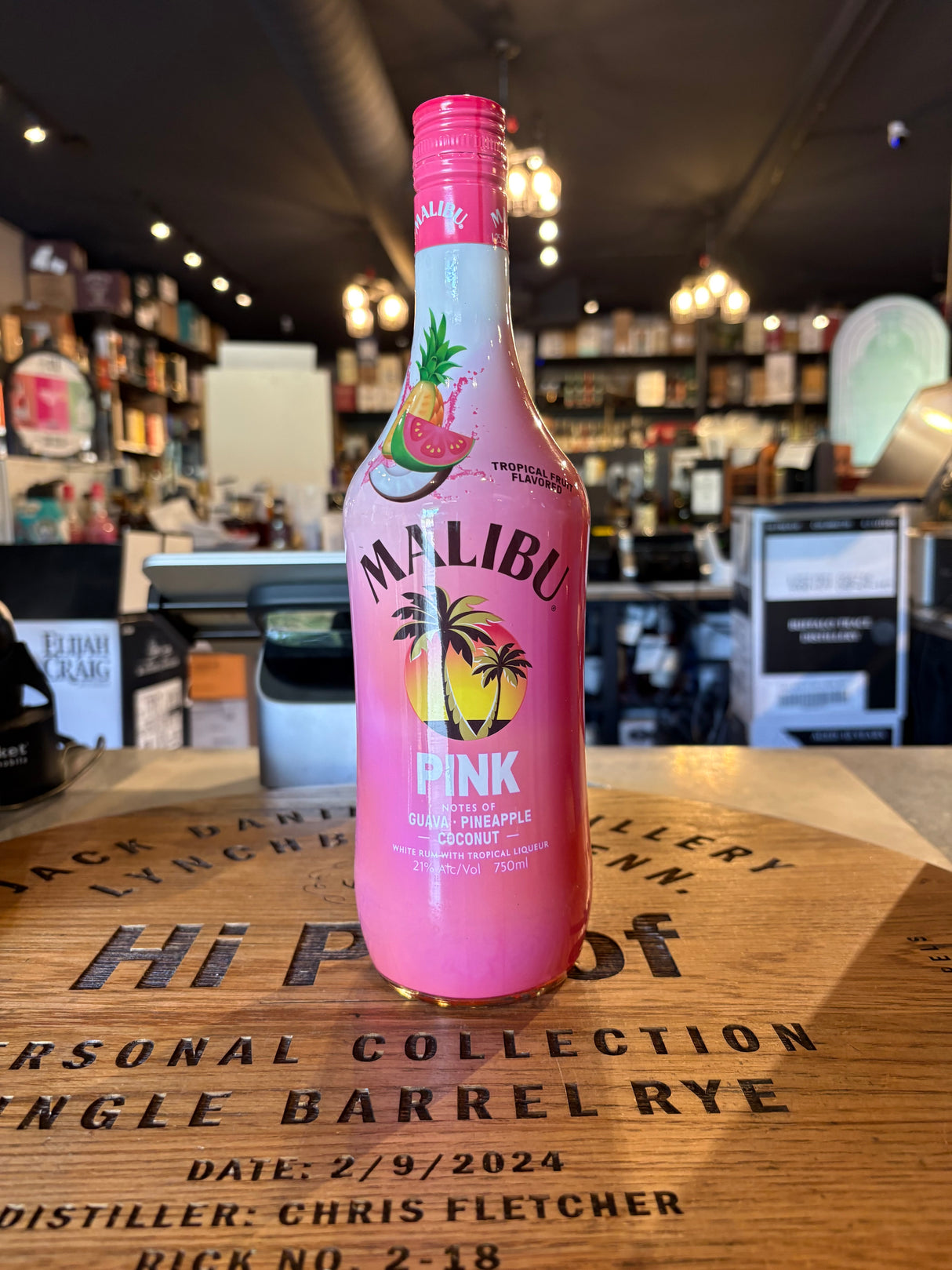 MALIBU RUM PINK 42 Proof Rum 750mL