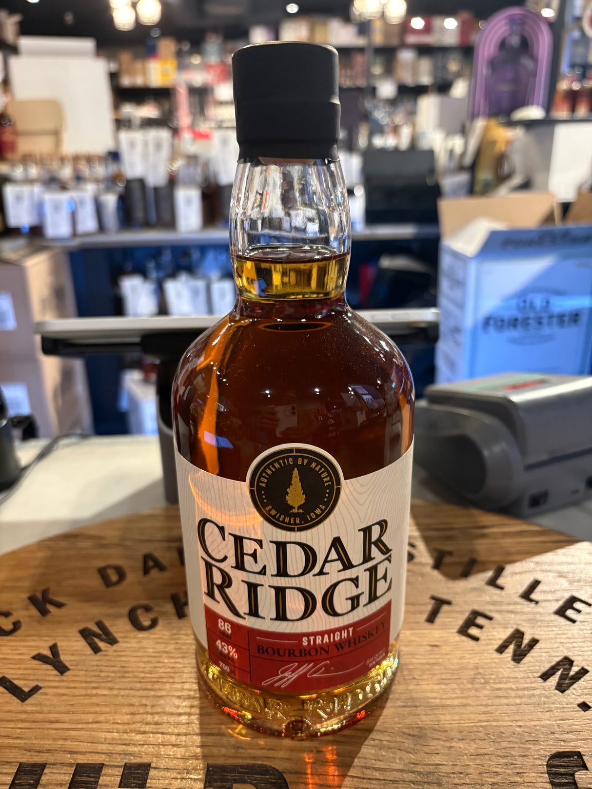 Cedar Ridge Straight Bourbon Whiskey 750ml