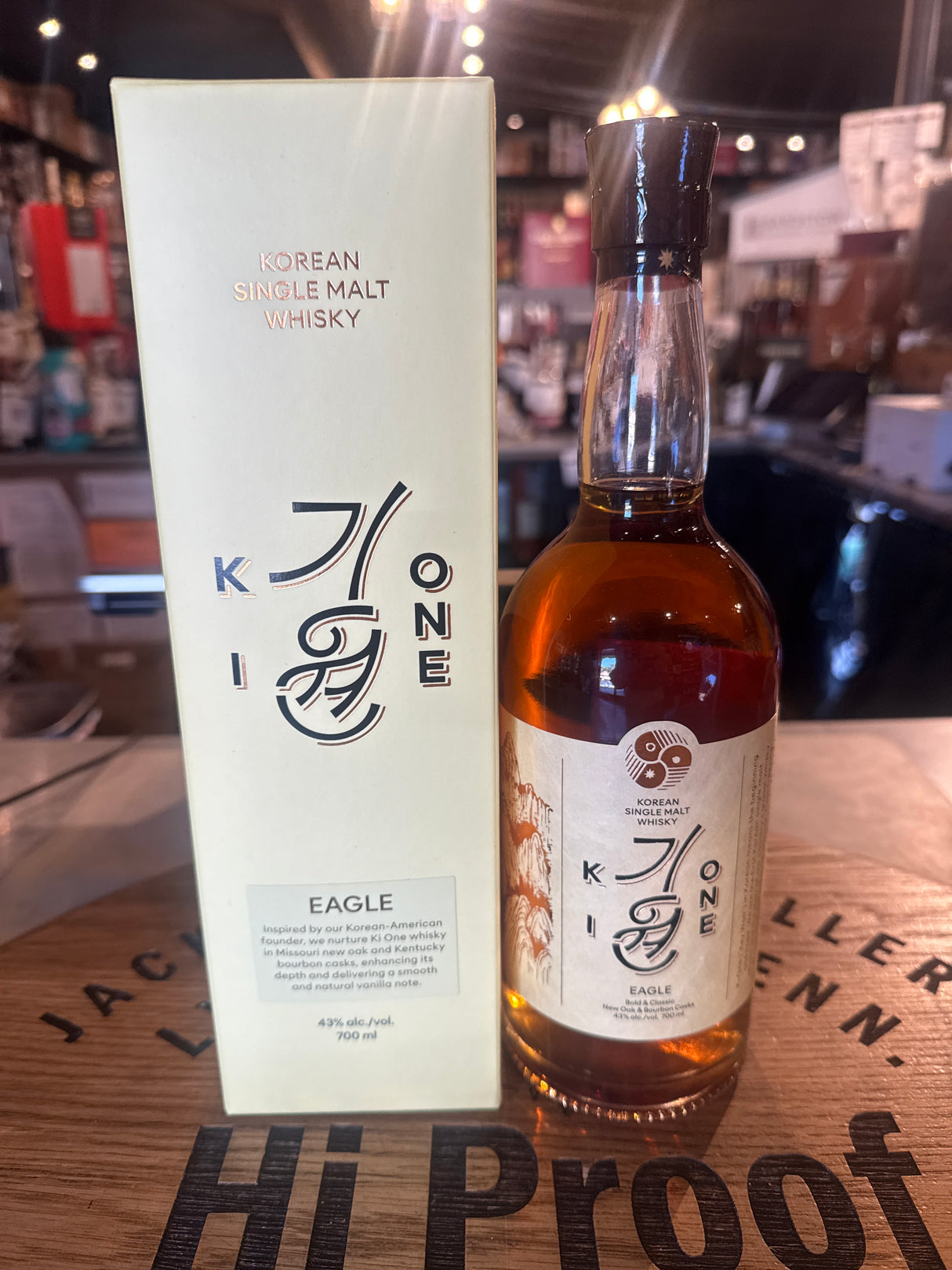 Ki One Eagle Edition Korean Single Malt Whiskey 700mL