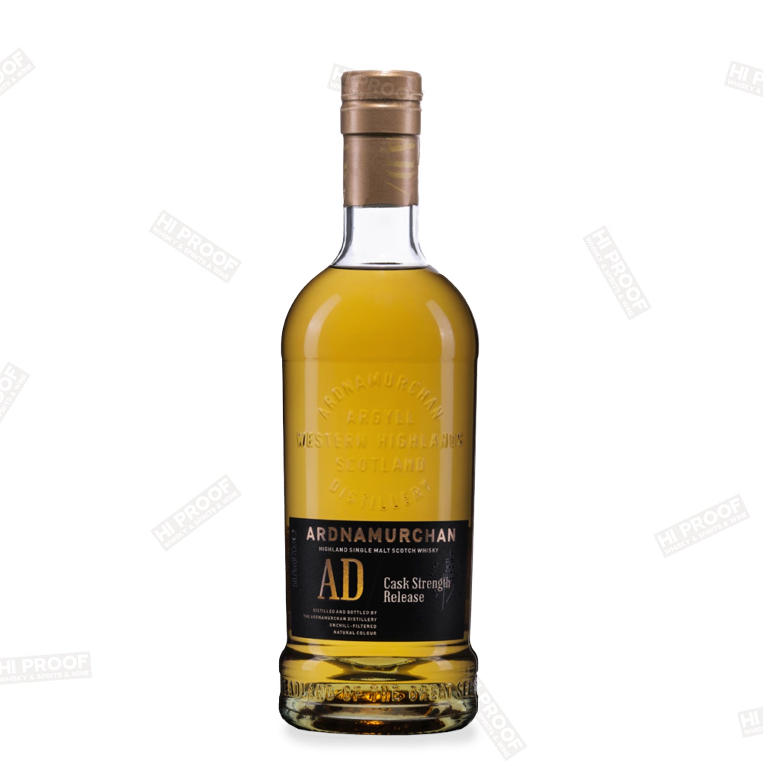 Ardnamurchan AD/ Cask Strength Release 58.3 ABV 700ML – Hi Proof