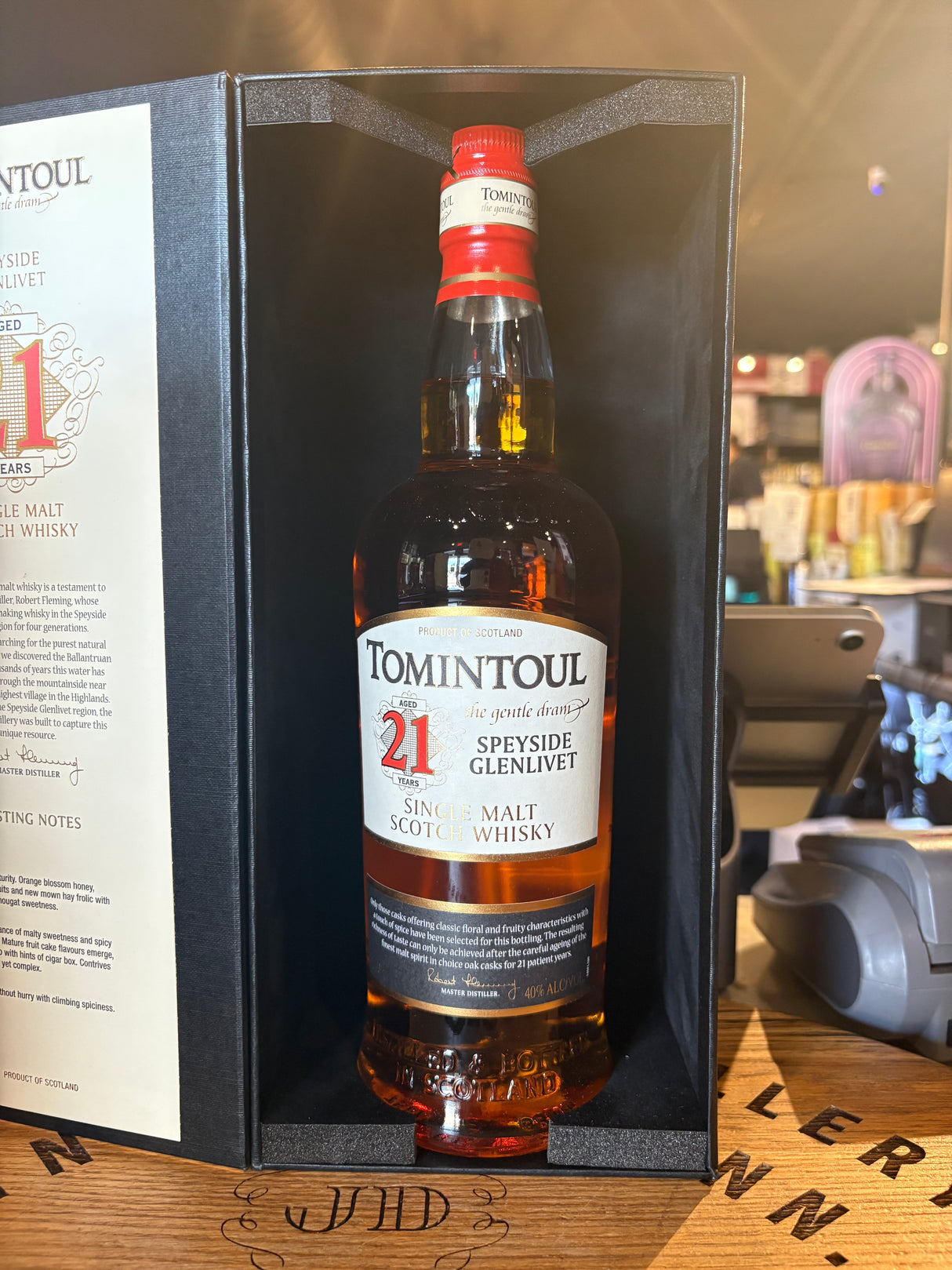 Tomintoul 21 Year Single Malt Scotch Whisky 750ml