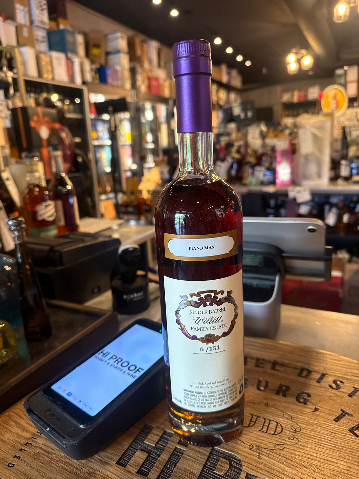 Willett Family Estate 12 Year Barrel #1715 123.8 Proof 750mL