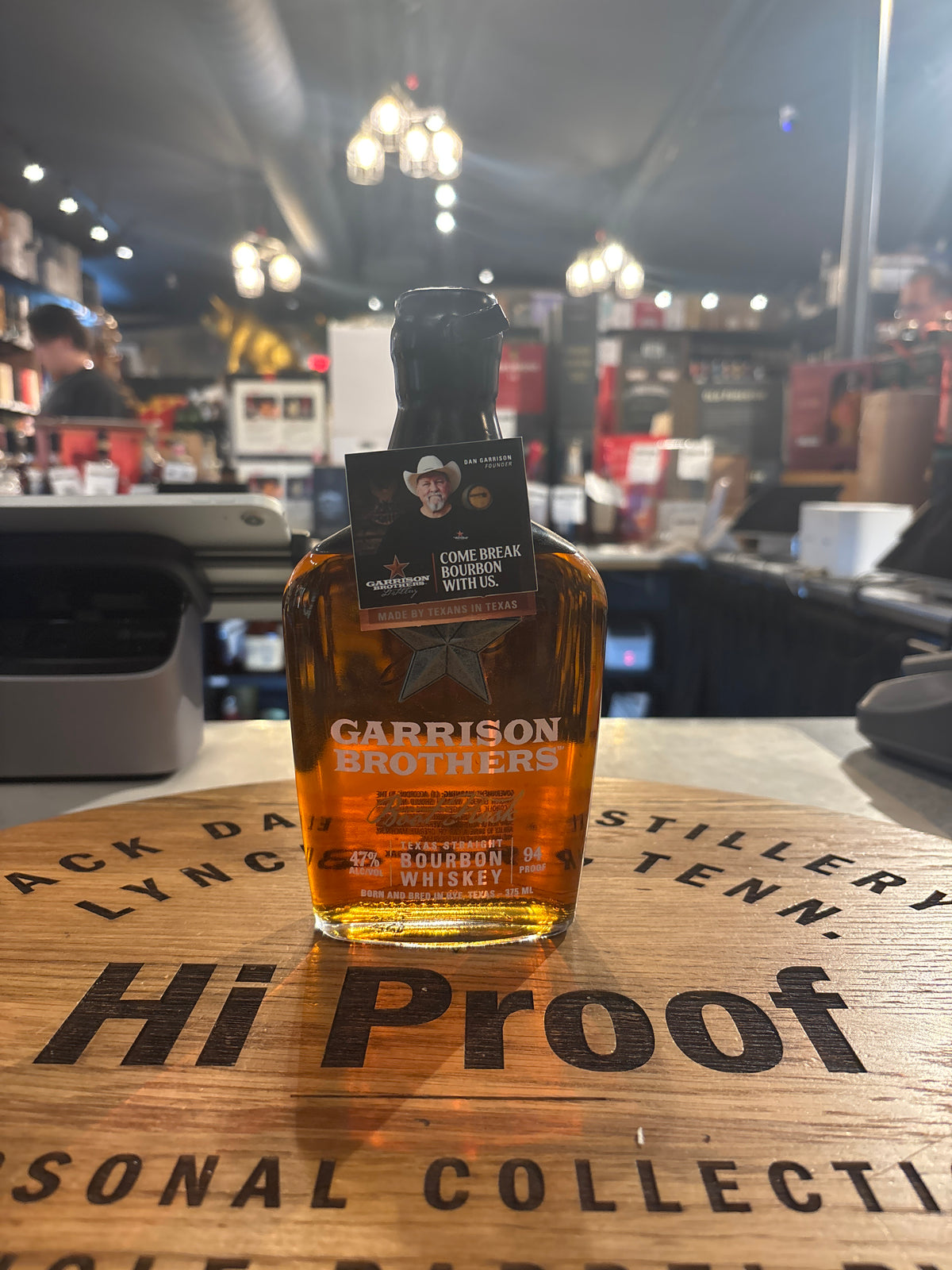 Garrison Brothers Boot Straight Bourbon Whiskey 375ml