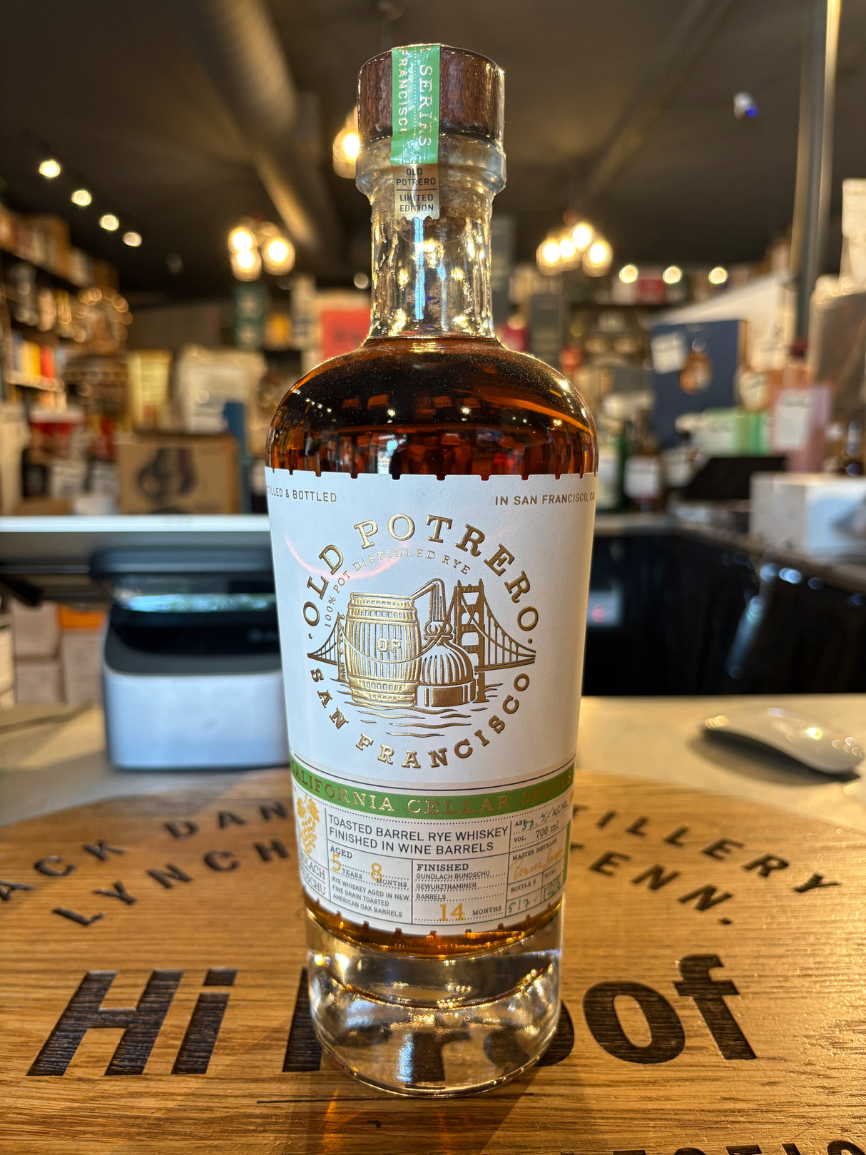 OLD POTRERO CALIFORNIA CELLAR SERIES #03 GUNDLACH BUNDSCHU GEWURZTRAMINER FINISH 114.6 Proof 700mL