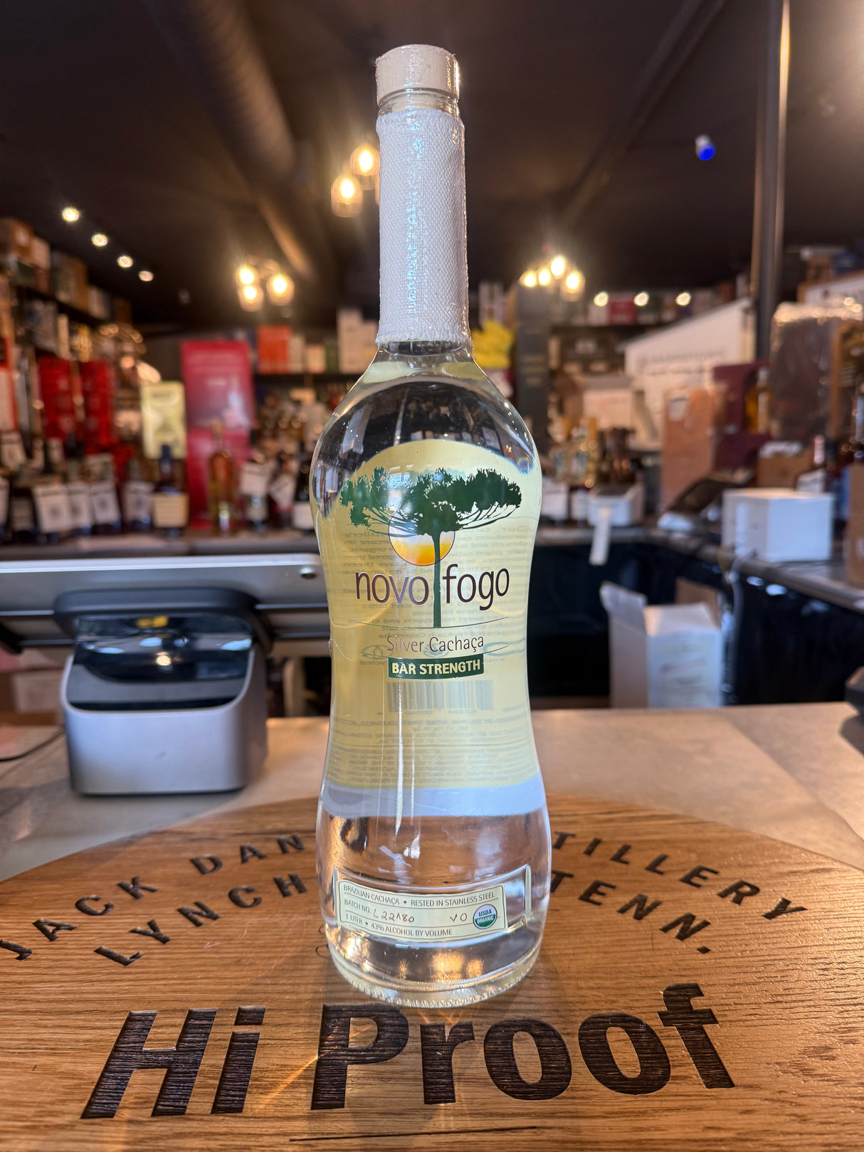 Novo Fogo Silver Cachaca Bar Strength 43% ABV 1L