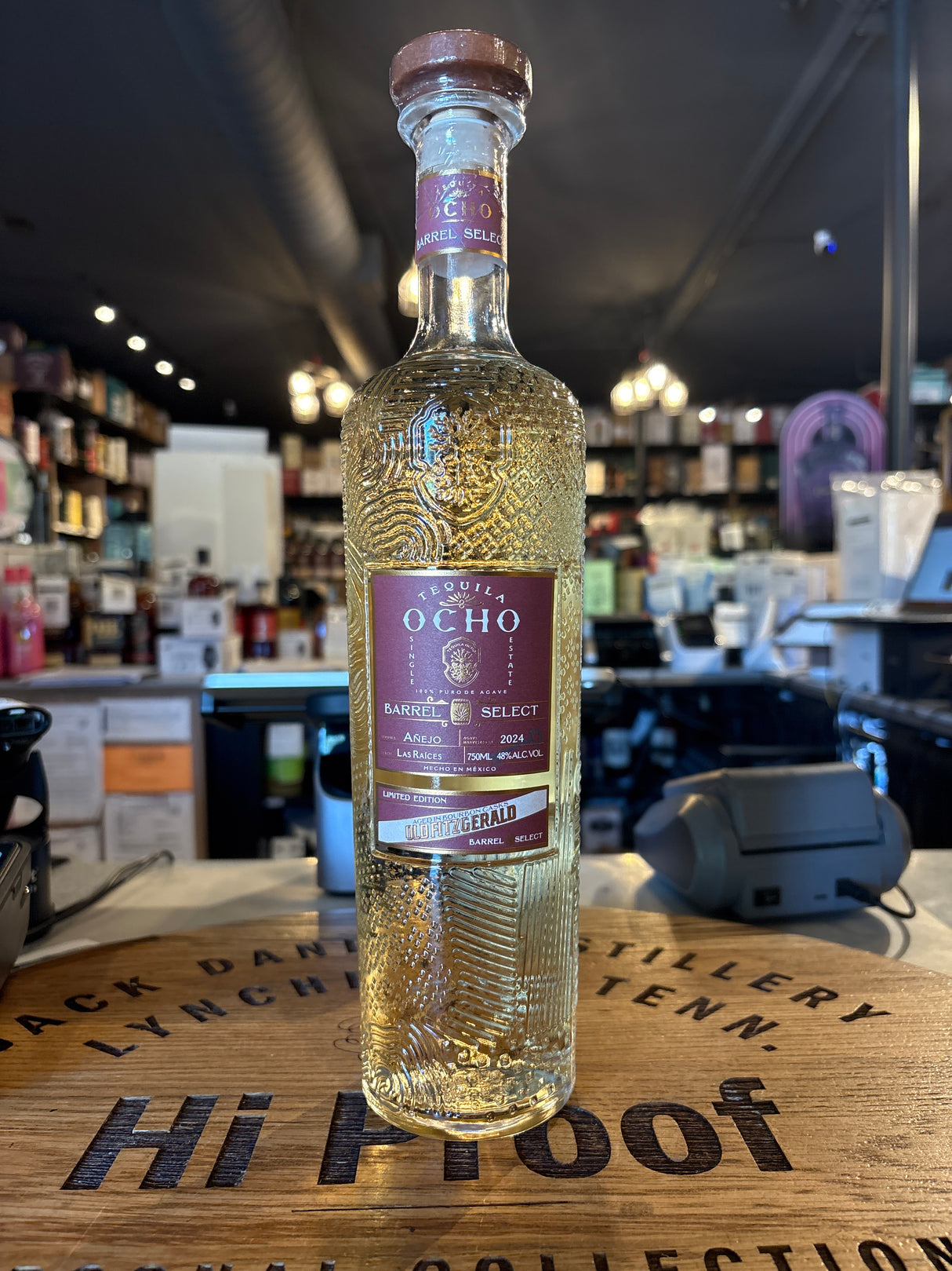 2024 Tequila Ocho 'Old Fitzgerald Barrel Select' Tequila Anejo 750mL