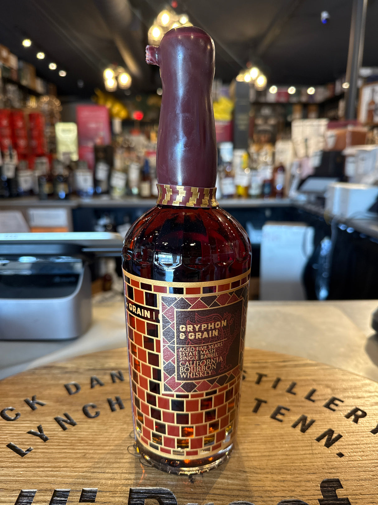 GRYPHON &GRAIN BOURBON 750mL
