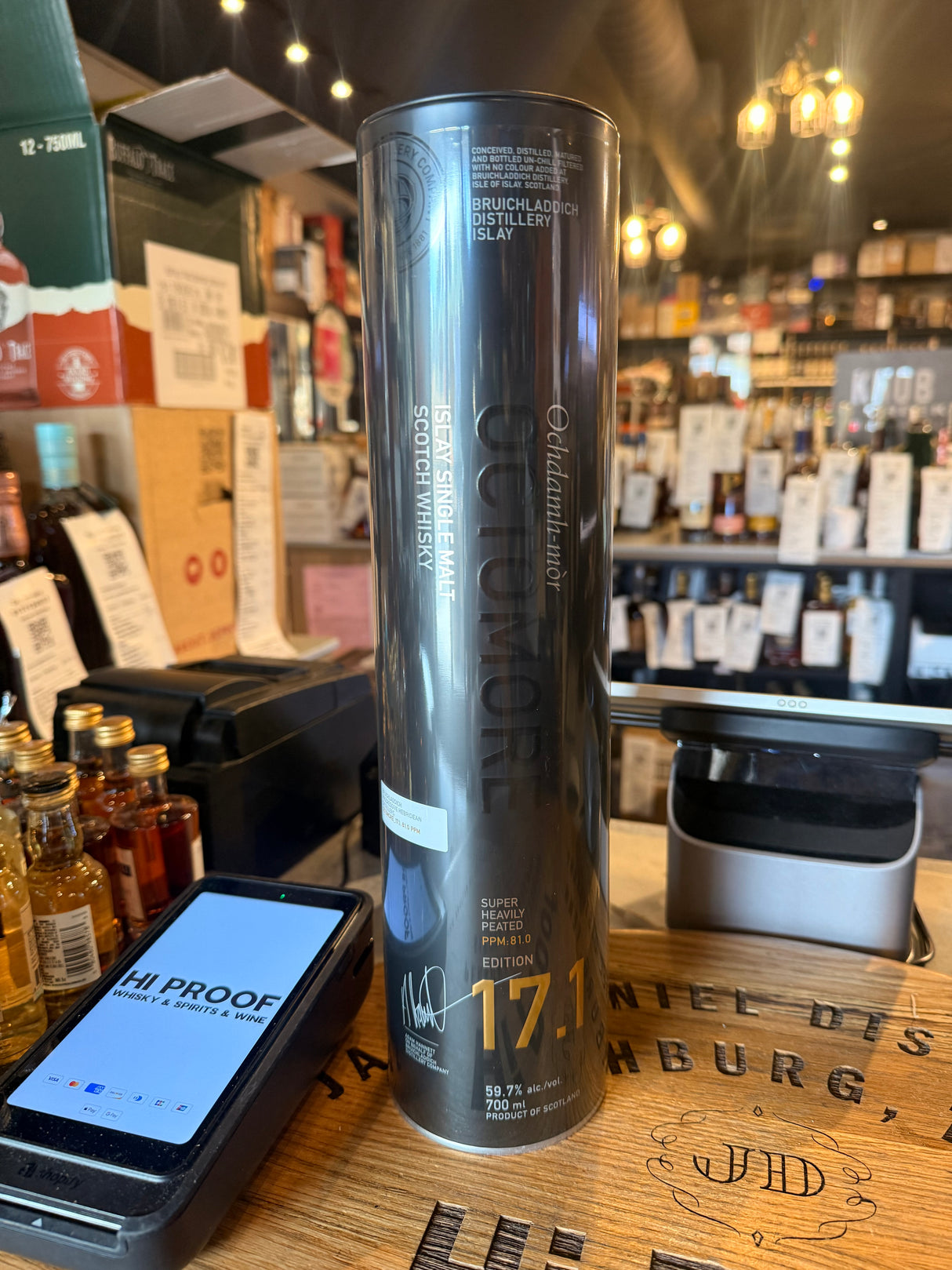 Bruichladdich Octomore 17.1 Super-Heavily Peated Islay Single Malt Scotch Whisky 119.4 Proof 700ml