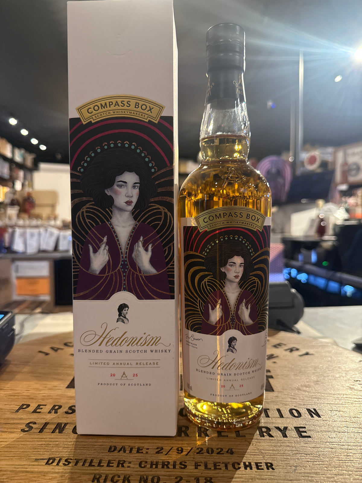 Compass Box Hedonism Blended Grain Scotch Whisky 750ml