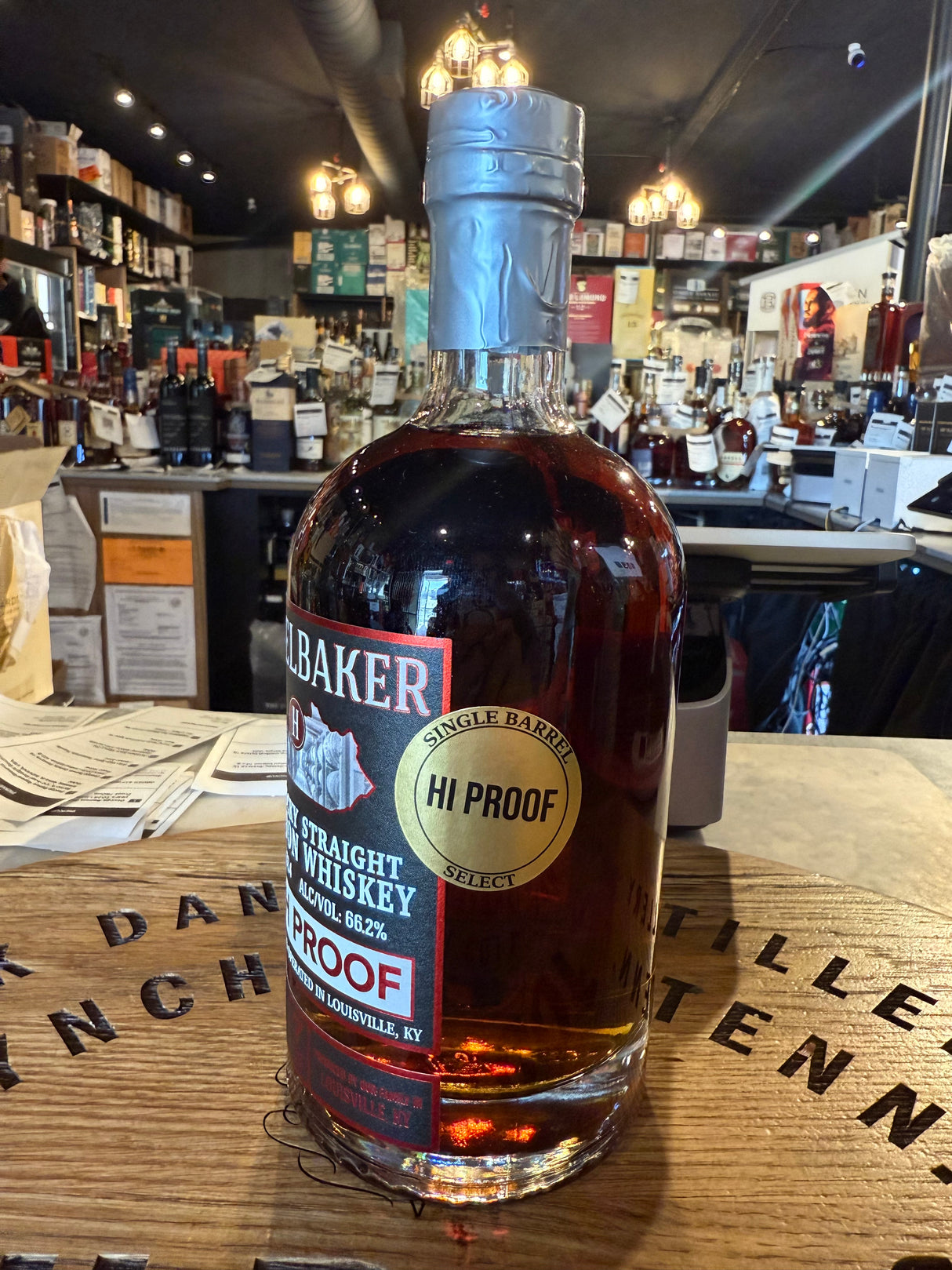 Hazelbaker 7 Year High Proof 132.4 Hi Proof Store Pick  Kentucky Bourbon 750mL (Kentucky MGP)