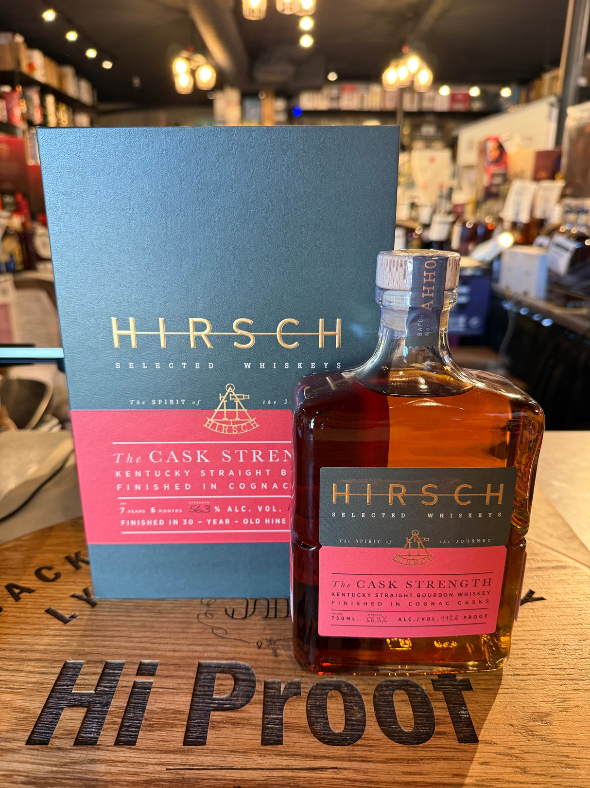 Hirsch The Cask Strength Finished Cognac Barrel 114 Proof 750mL