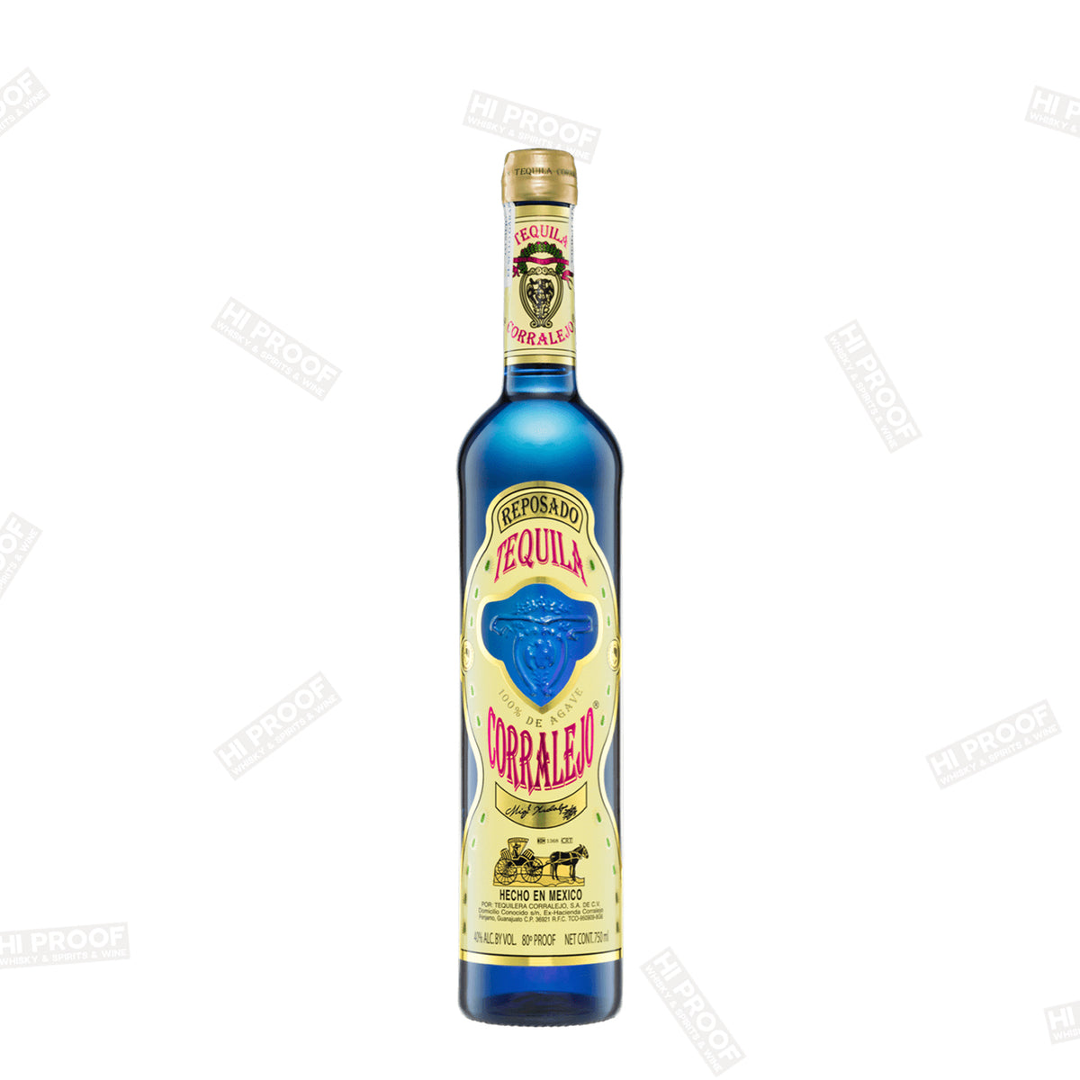 Corralejo Reposado Blue Tequila 750ml Hi Proof