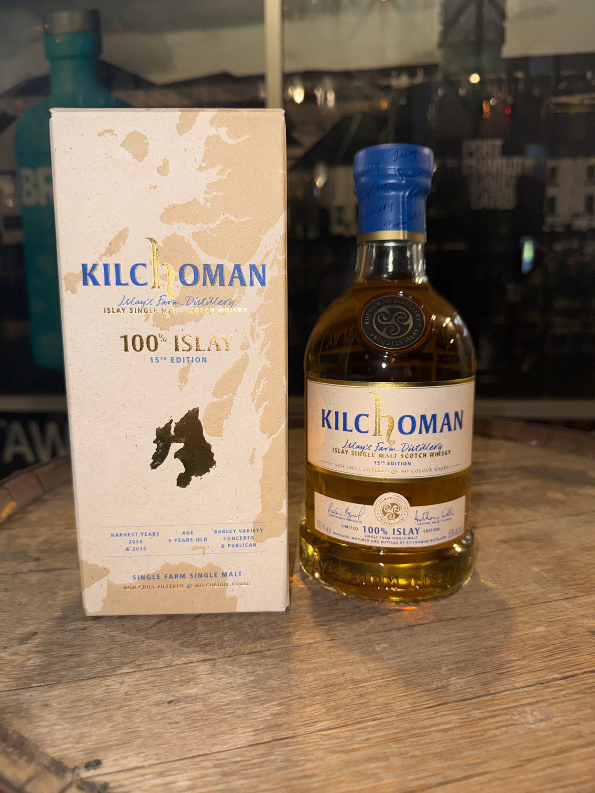 Kilchoman 100% Islay 15th Edition 9 Year - 2025 Release 700ml
