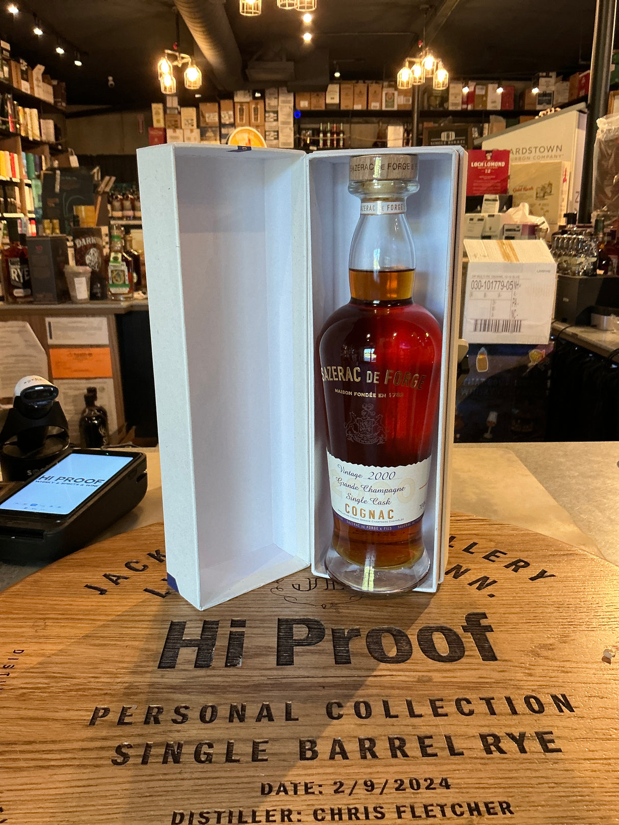 Sazerac de Forge Grande Champagne Cognac Vintage 2000  700mL