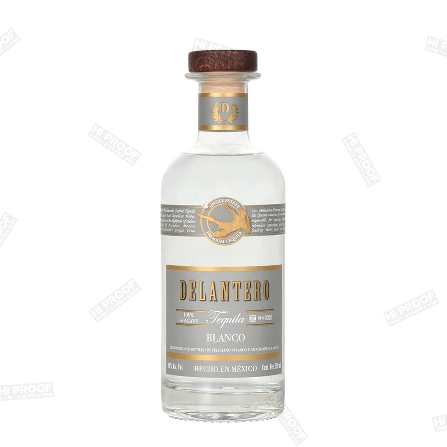 Delantero Tequila Blanco 750ml – Hi Proof
