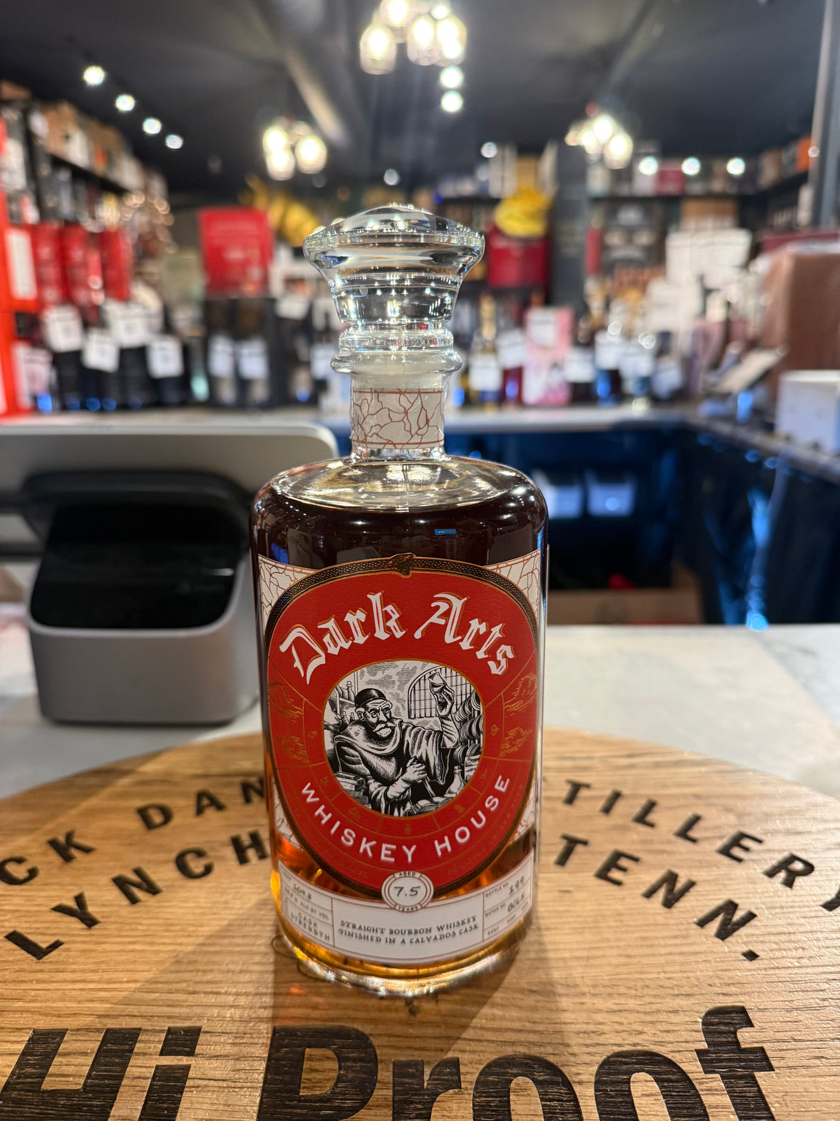 Dark Arts 7.5 Year Calvados Cask Hi Proof Store Pick Straight Bourbon 750mL