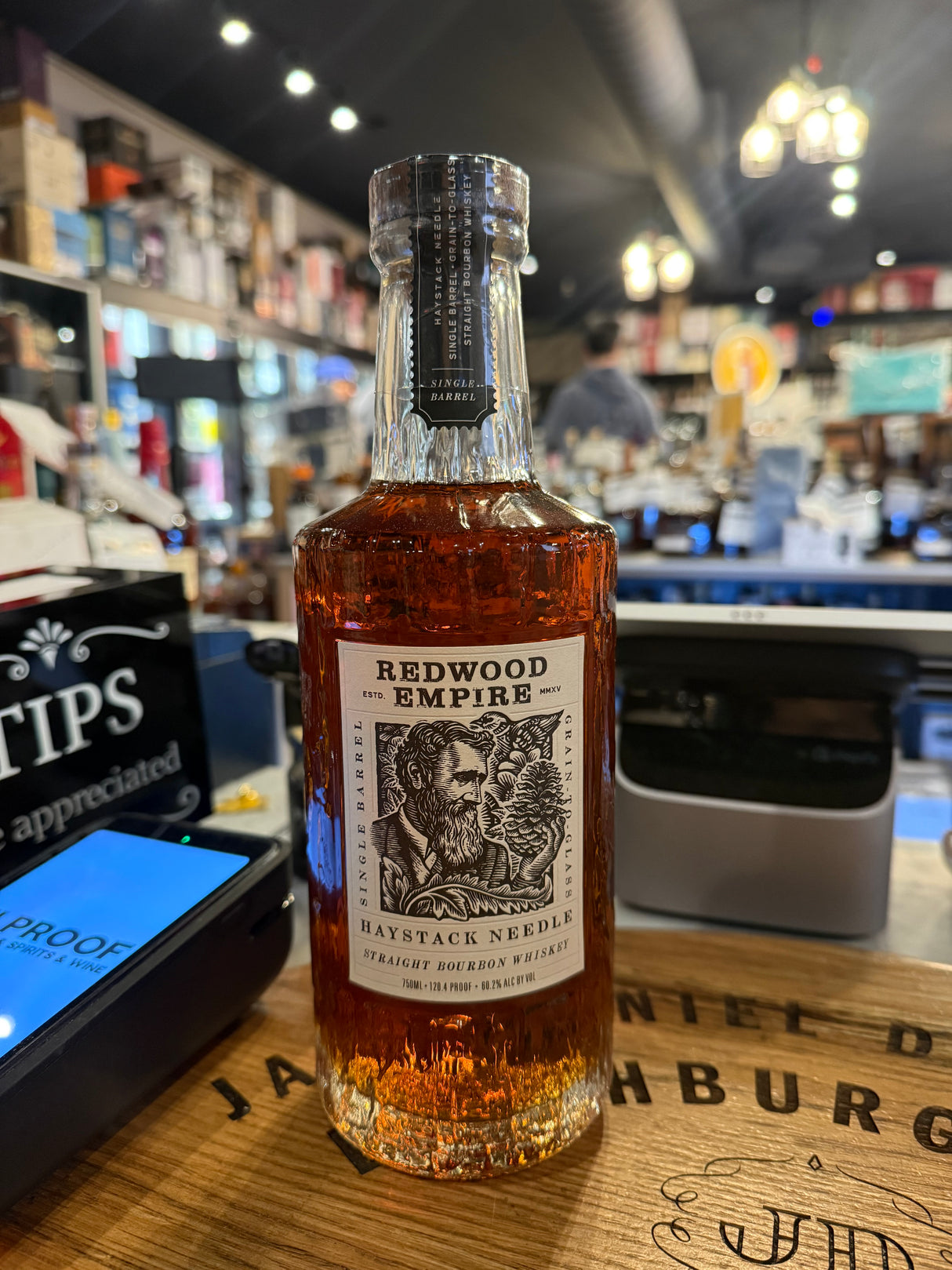 Redwood Empire 8 Year Old "Haystack" #2286 120.4 Proof Straight Bourbon Whisky 750mL