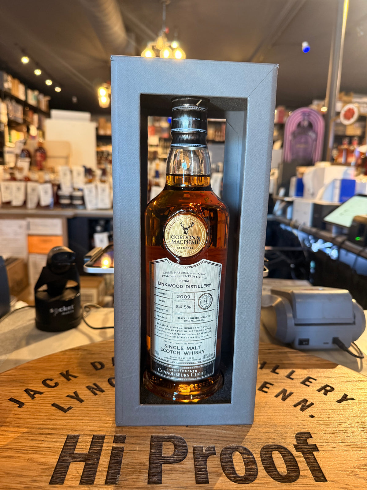 Gordon & MacPhail Linkwood 14 Year Old 2009 Connoisseurs Choice Single Malt Scotch Whisky 109 Proof 700ml