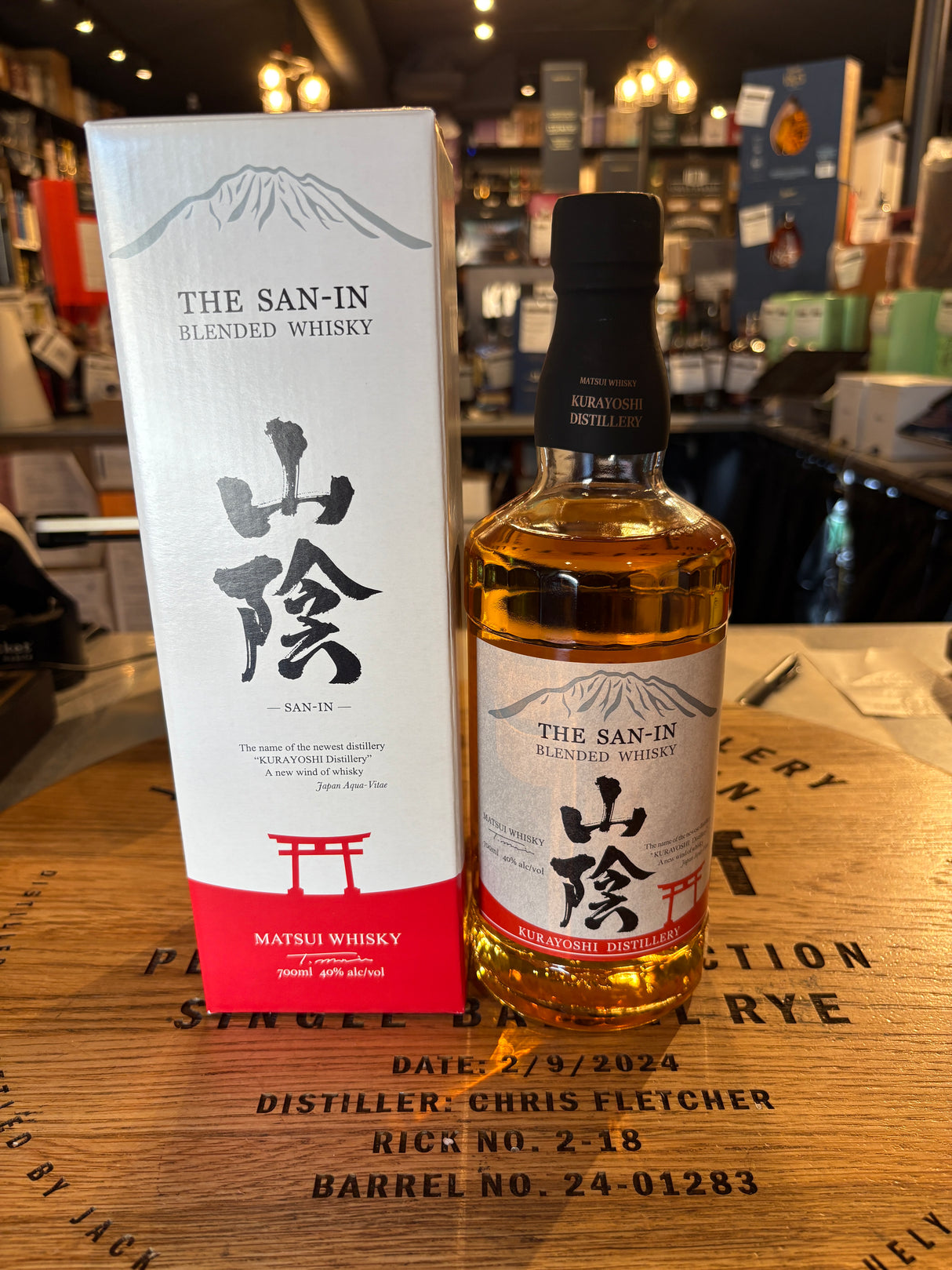 Matsui The San-In Blended Whisky 80 Proof 700mL