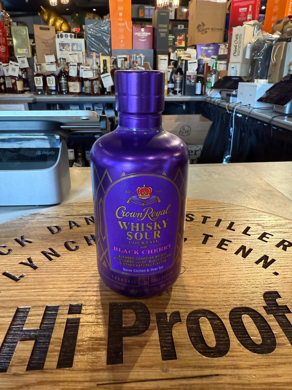 Crown Royal Cocktail Sour Black Cherry 375mL