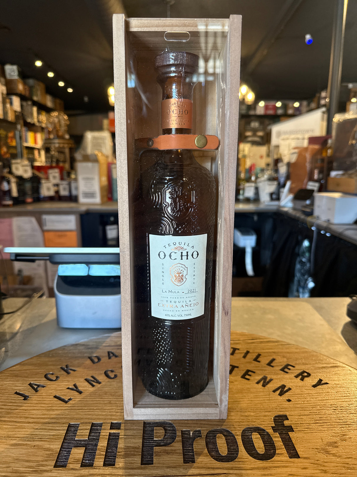 Tequila Ocho Extra Añejo La Mula 2021