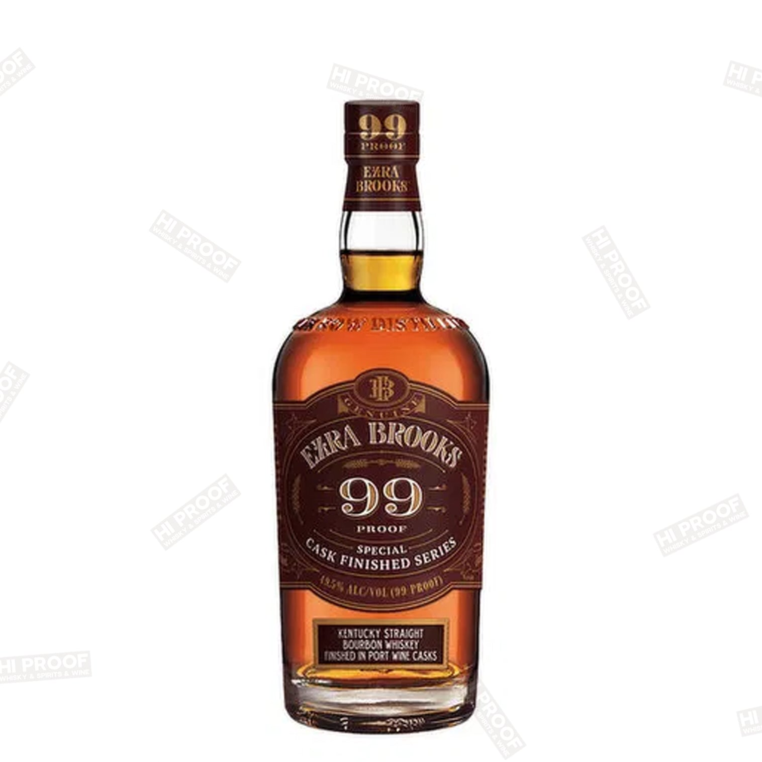 Ezra Brooks 99 Port Cask Finish Bourbon 750ml – Hi Proof