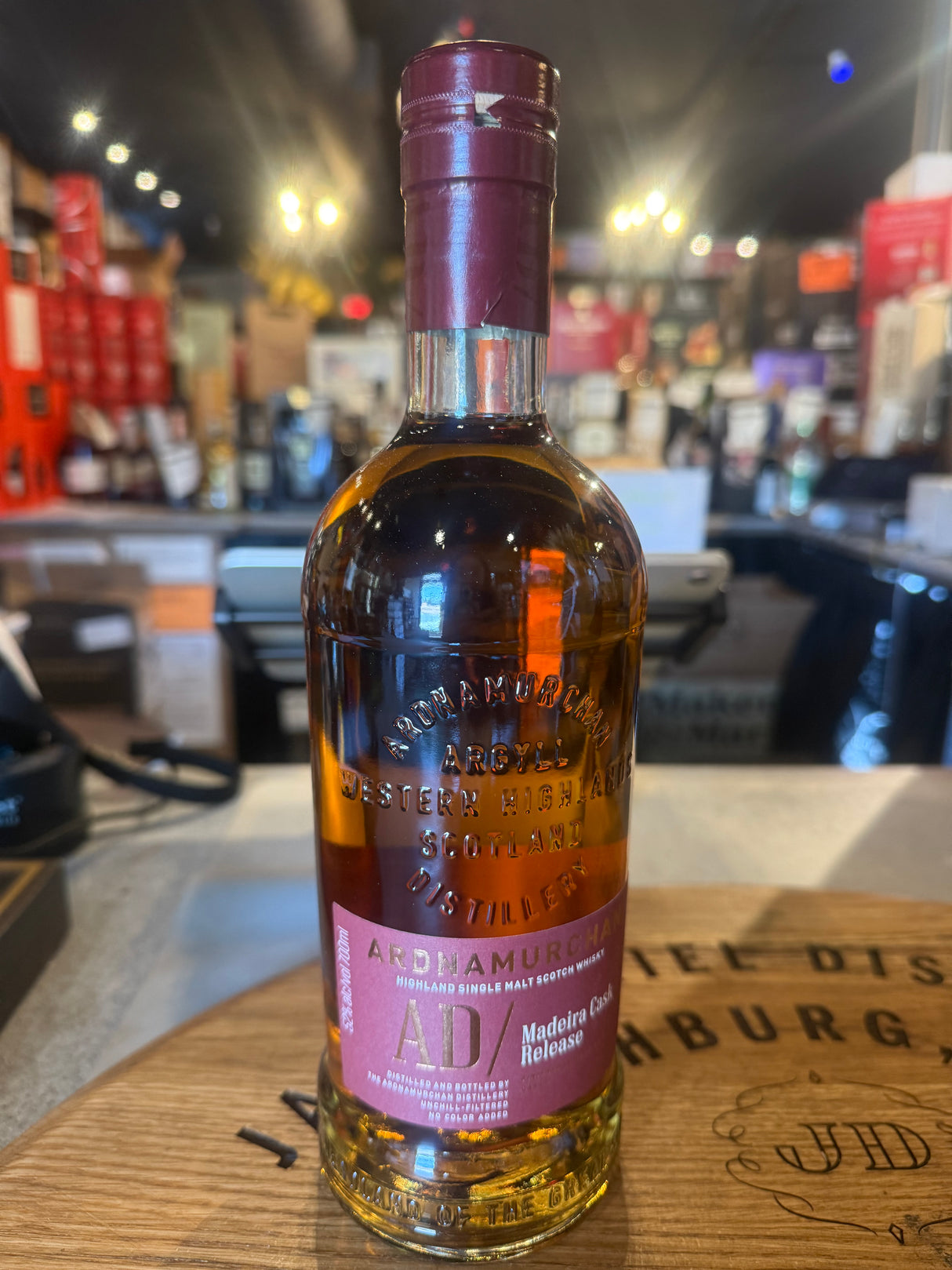 Ardnamurchan Madeira Cask Release 52% Alc 700mL