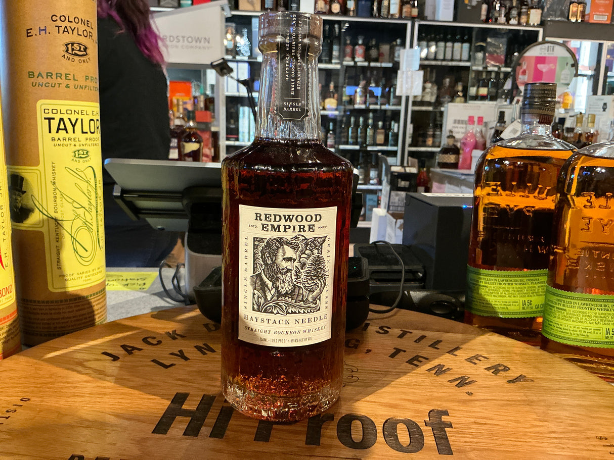 Redwood Empire 8 Year Old "Haystack" #1845 119.2 Proof  Straight Bourbon Whisky 750mL