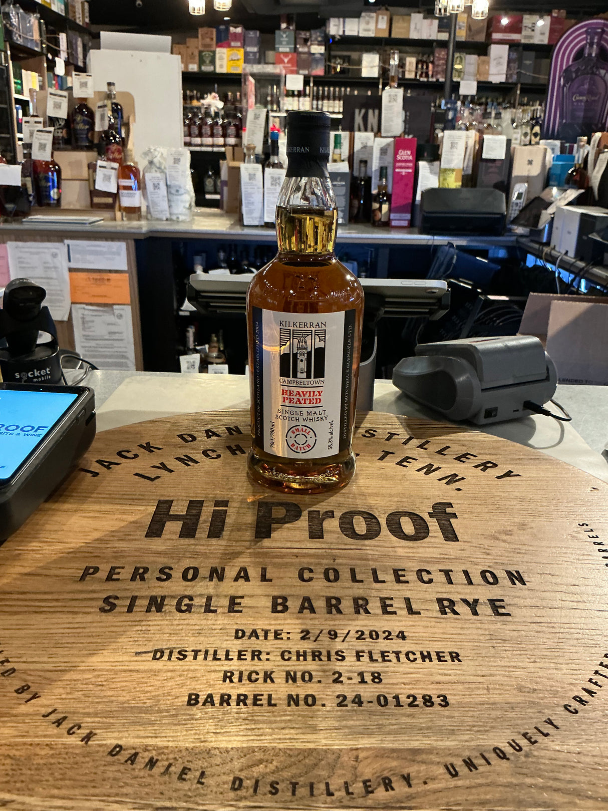 Kilkerran Heavily Peated Batch 14 116.6 Proof  Single Malt Scotch Whisky 700ml