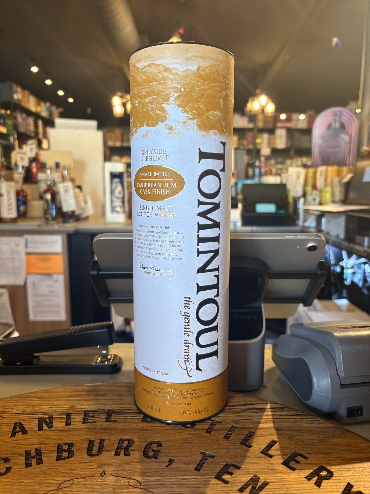 Tomintoul Caribbean Rum Cask Finish Scotch Whisky 700ml